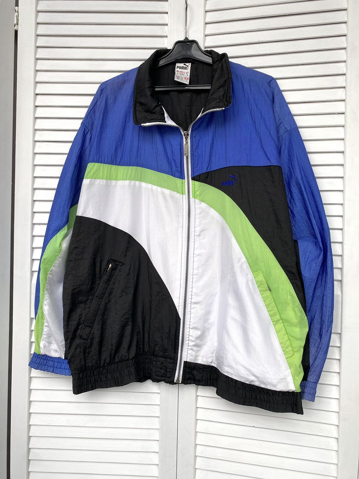 Puma × Vintage Vintage Puma Track Retro Jacket 90s 80s Size US L / EU 52-54 / 3 - 9 Thumbnail