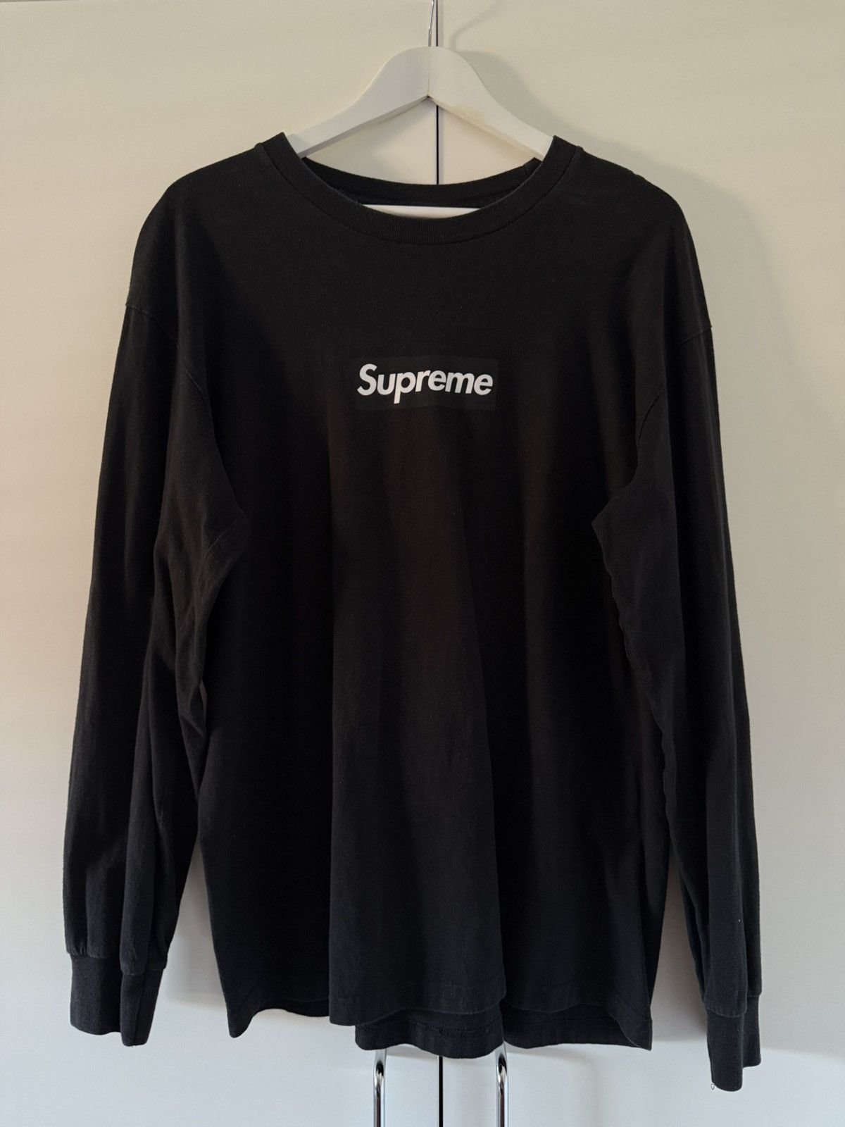 Supreme Supreme Box Logo L/S Tee Size US L / EU 52-54 / 3 - 1 Thumbnail
