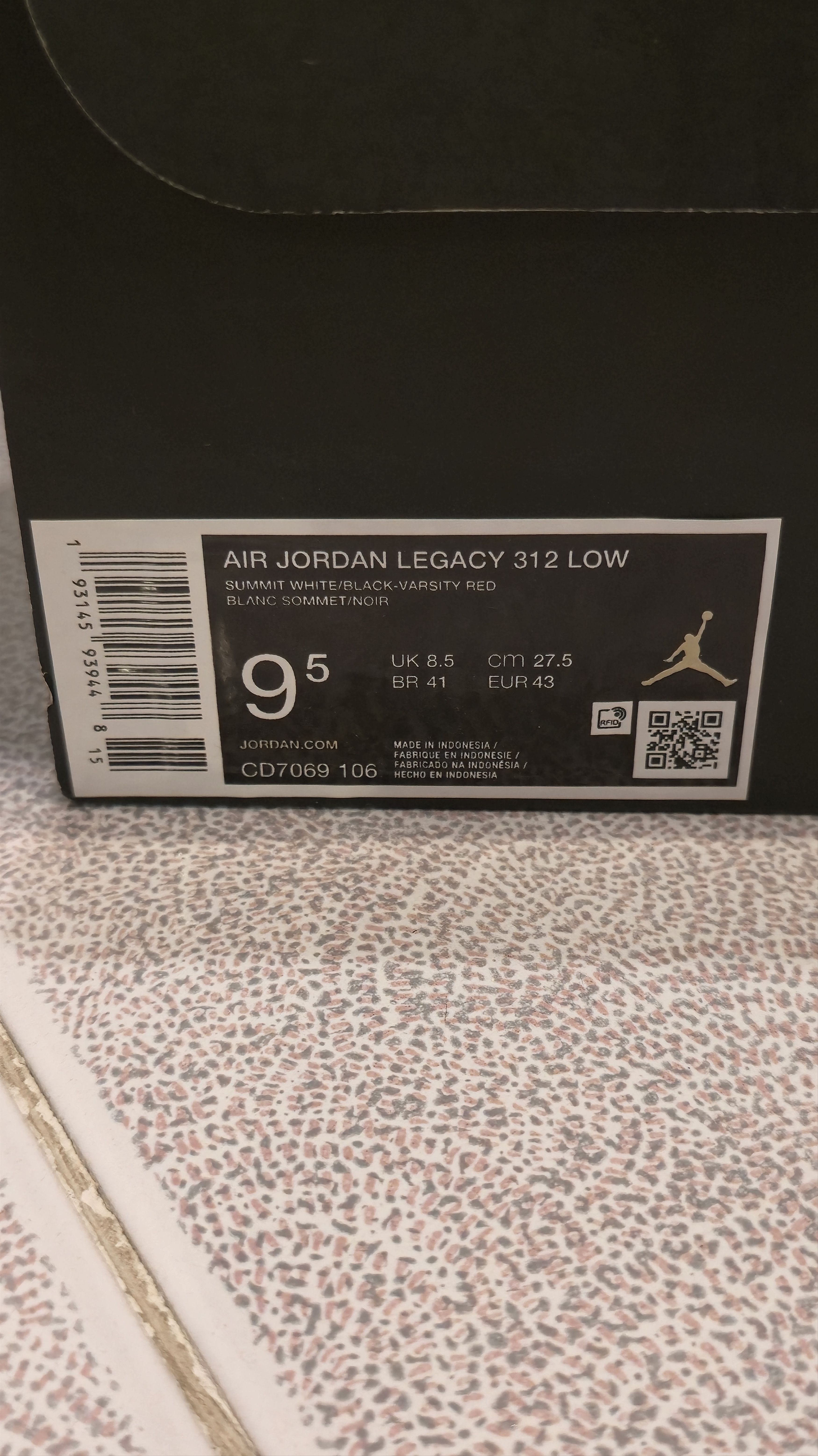 Jordan Brand Jordan Legacy 312 Low "Chicago" Summit White Size US 9.5 / EU 42-43 - 10 Thumbnail