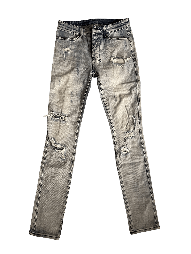 Ksubi Ksubi Blue Van Winkle Trashed Jeans Size US 29 - 1 Thumbnail