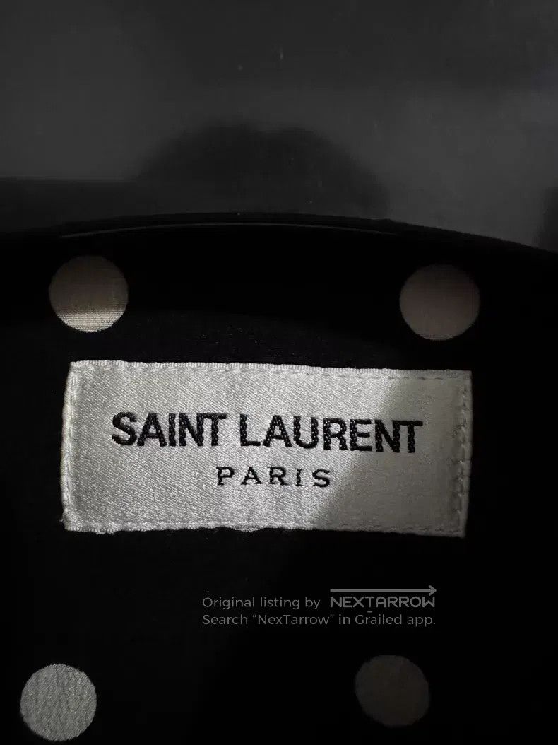 Saint Laurent Paris Saint Laurent Paris Size 37 Mulberry Silk Black and White Size US S / EU 44-46 / 1 - 6 Thumbnail