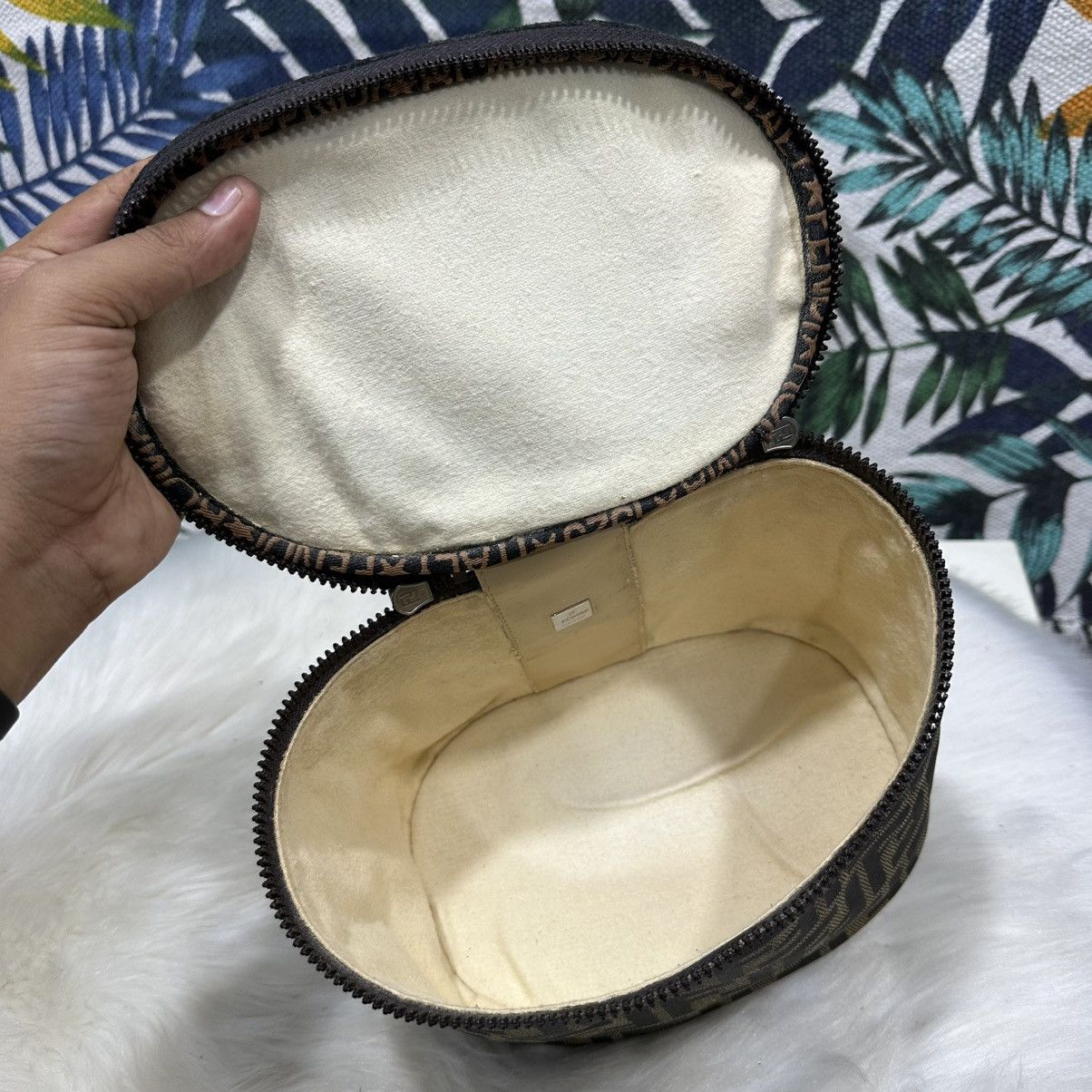 Fendi Authentic Vtg. FENDI Zucca Vanity Bag Size ONE SIZE - 12 Thumbnail