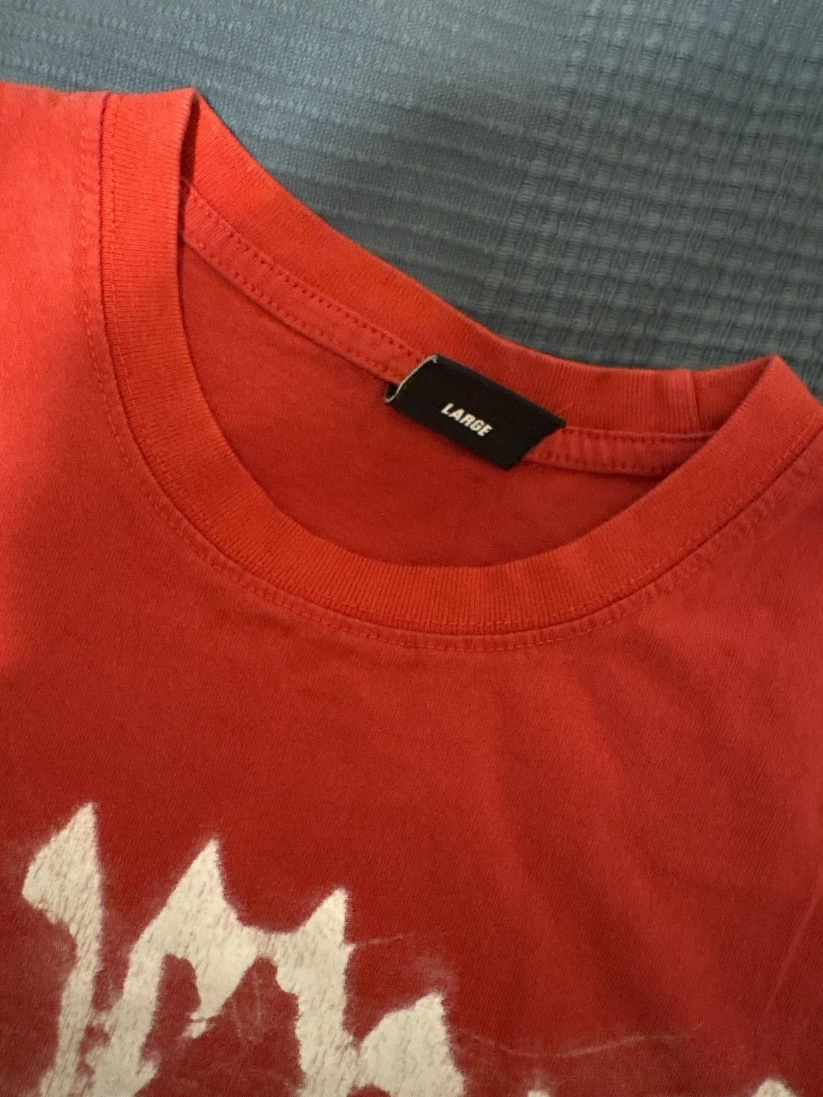 Revenge Revenge Smoke Tee Red Size US L / EU 52-54 / 3 - 5 Thumbnail