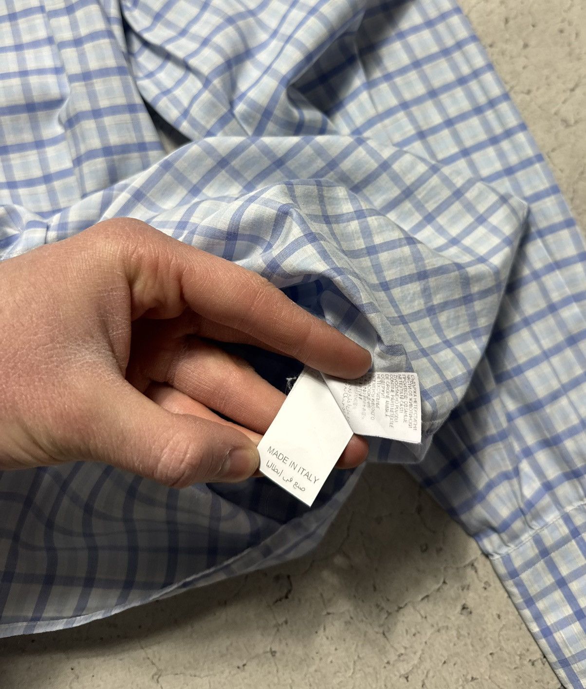 Brunello Cucinelli Brunello Cucinelli Check Button Up Luxury Shirt Size M Size US M / EU 48-50 / 2 - 9 Thumbnail
