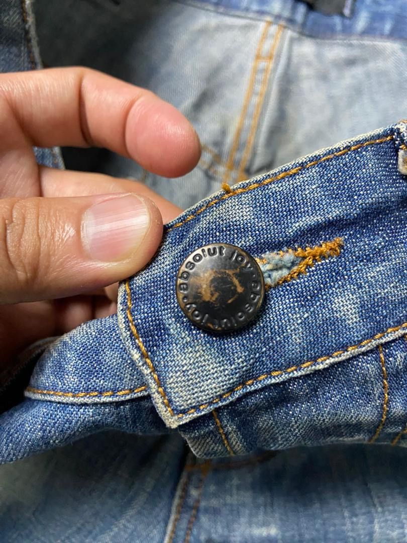Absolut Joy 🔥Rare ABSOLUT JOY Progetti&Prodotti Denim Jeans 🔥 (136) Size US 32 / EU 48 - 10 Thumbnail