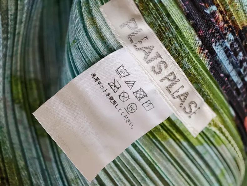 Issey Miyake Issey Miyake size:3 Blue and green southern ice flower dre Size S / US 4 / IT 40 - 4 Thumbnail