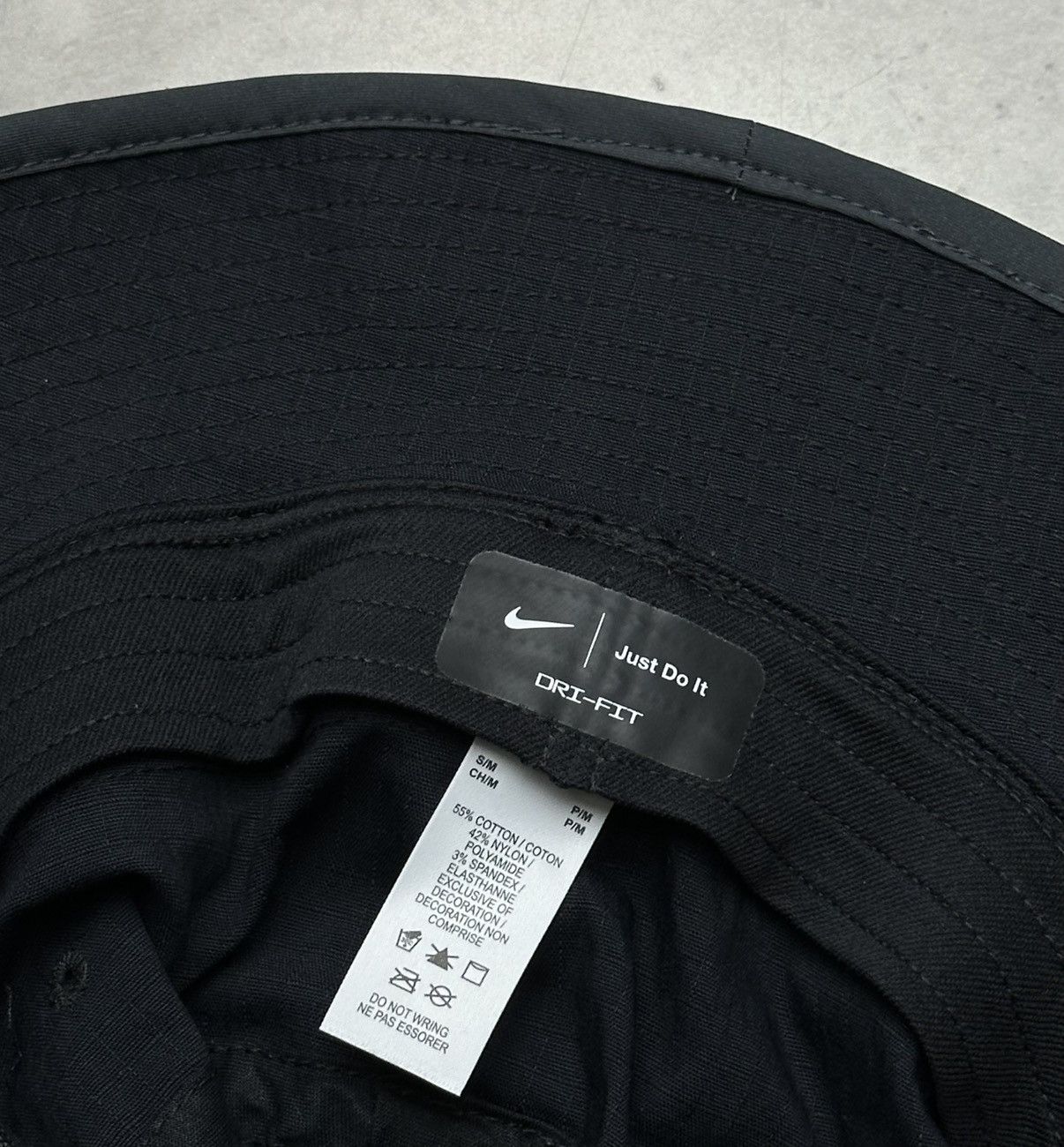 Nike Nike Boonie Bucket Hat Adult Unisex Cap – Black Size S/M Size ONE SIZE - 7 Thumbnail