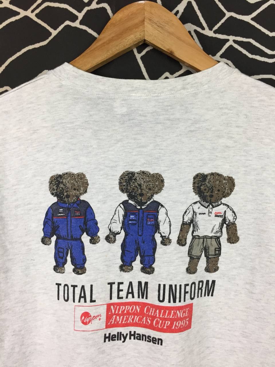 Helly Hansen Vtg 90s Helly Hansen Nippon Challenge America's Cup Tee Size US M / EU 48-50 / 2 - 3 Thumbnail