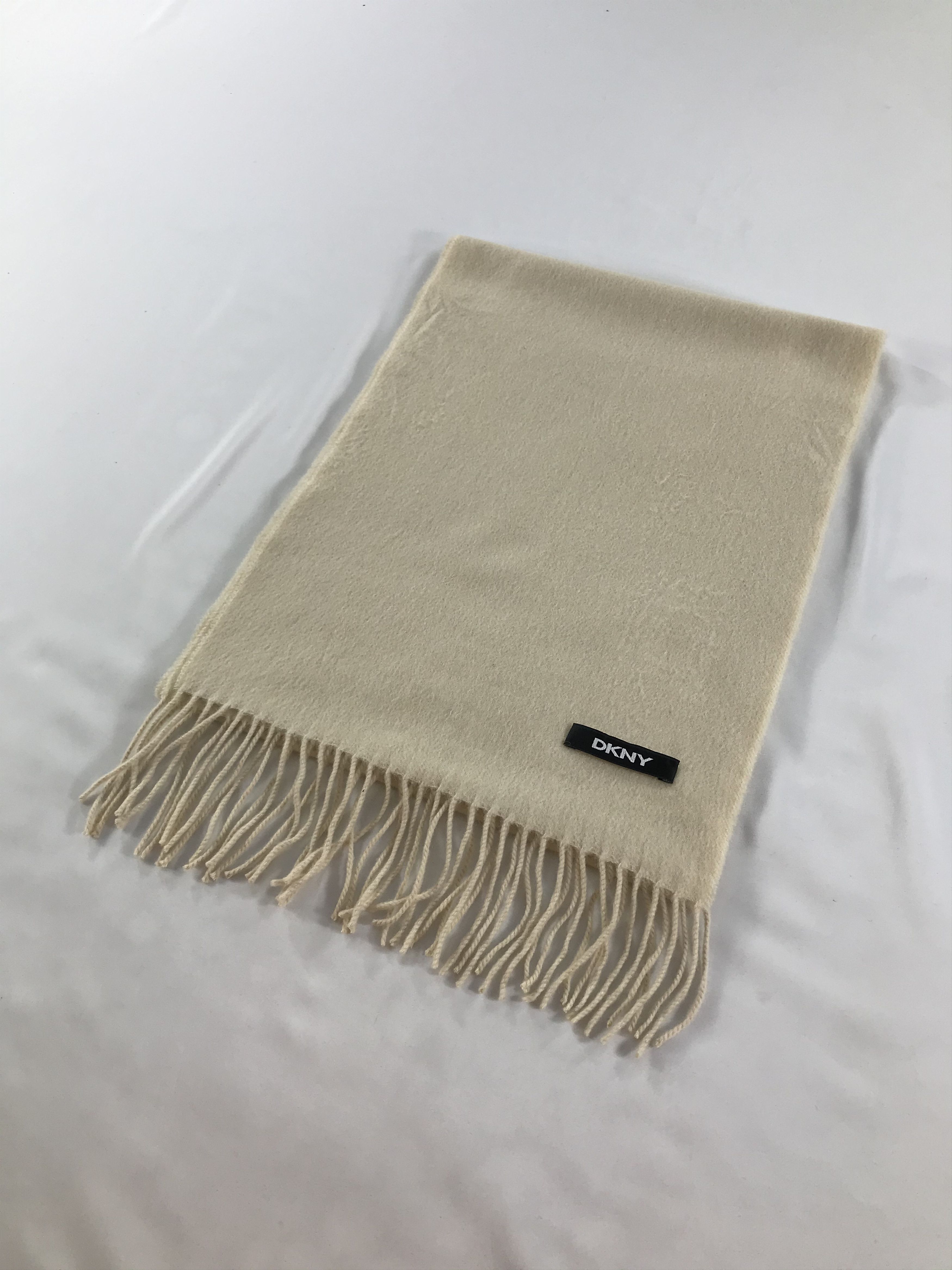 DKNY DKNY Wool Scarf Muffler V39 Size ONE SIZE - 3 Thumbnail