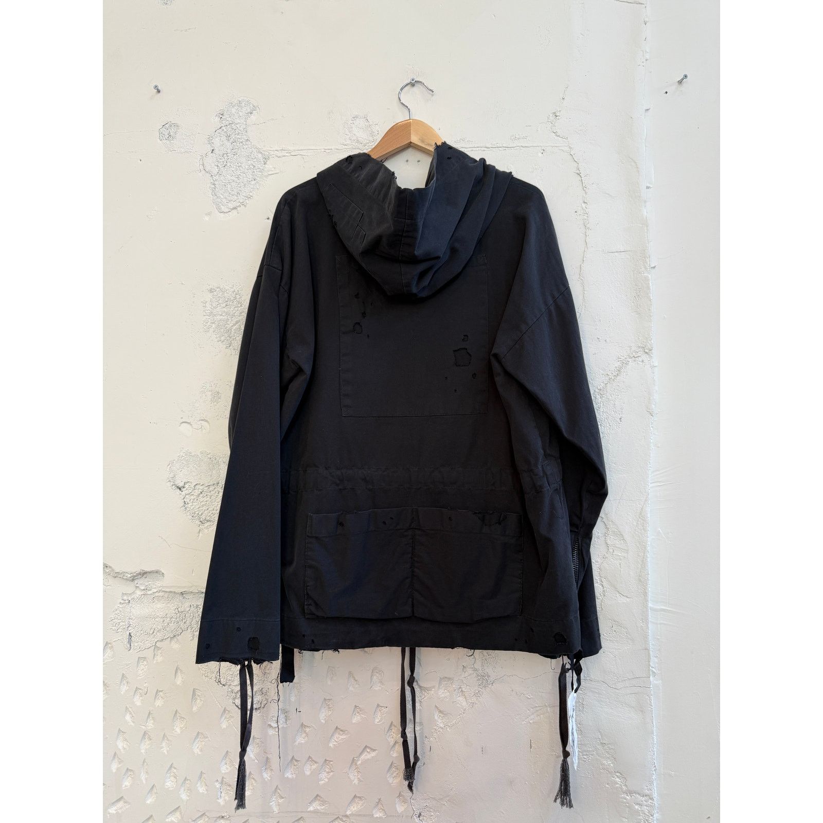 Greg Lauren Greg Lauren SAMPLE Vintage Black Patchwork Baja Parka Size US L / EU 52-54 / 3 - 2 Thumbnail