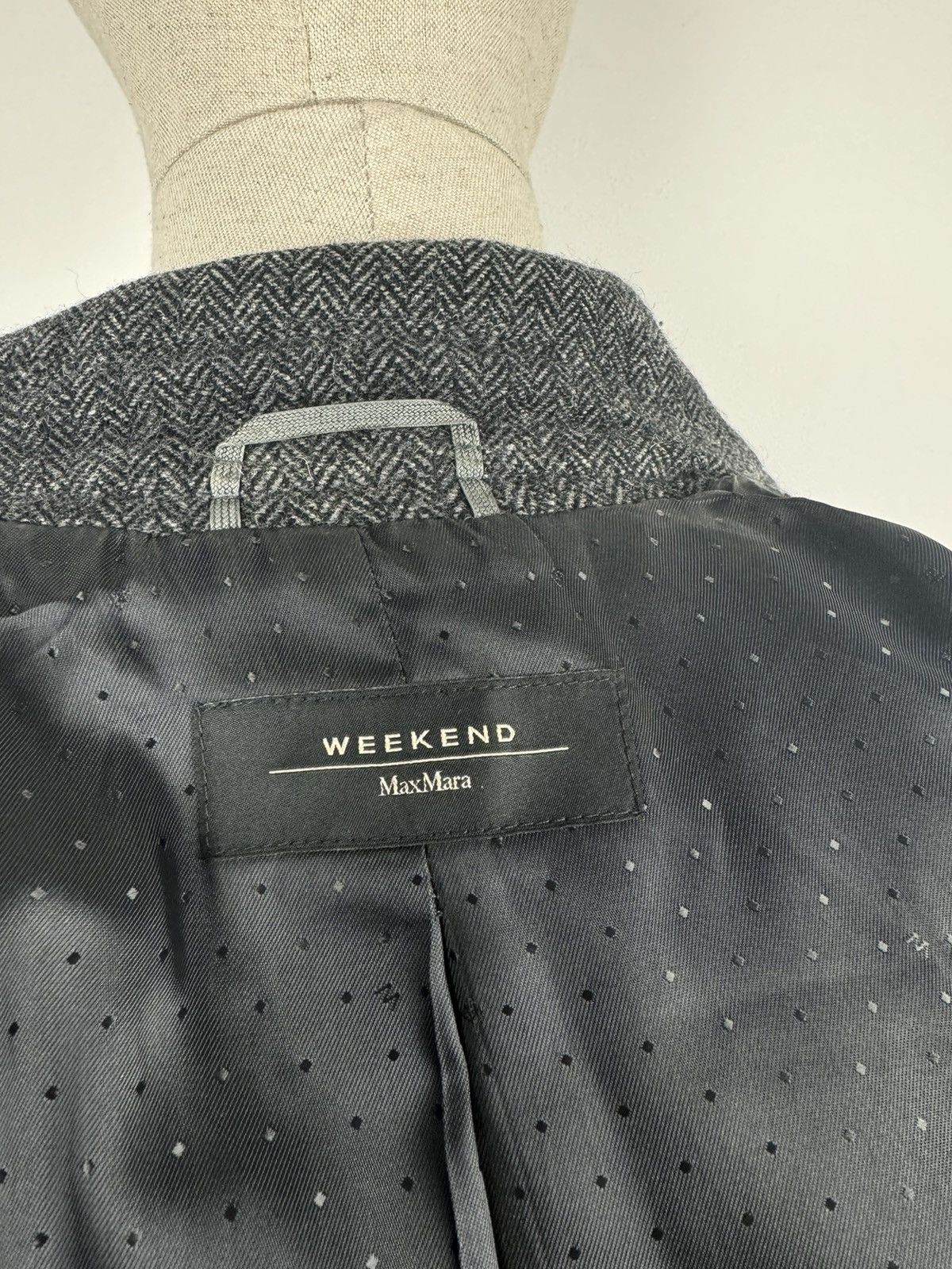 Weekend Max Mara Women’s Weekend Max Mara Wool Coat Blazer size USA 8 Size M / US 6-8 / IT 42-44 - 6 Thumbnail