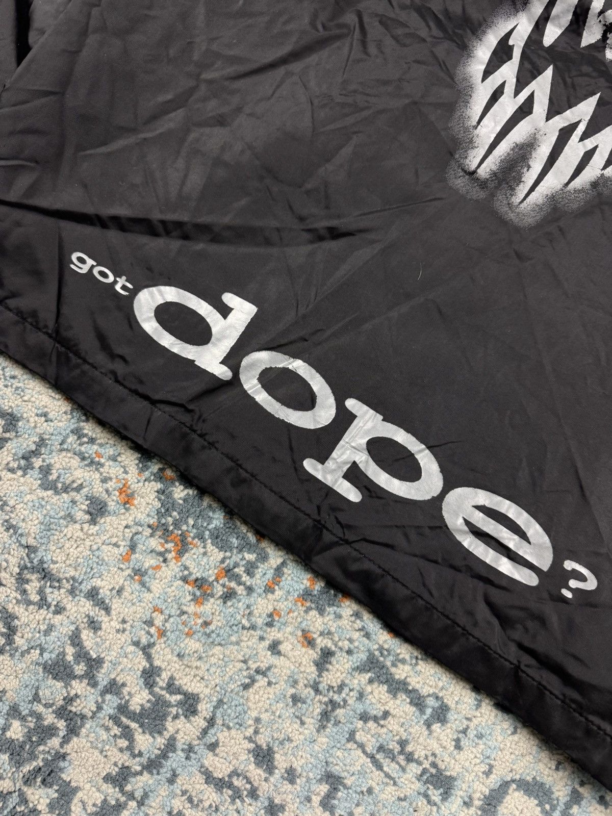 Vintage Ultra Rare Vintage 90s Dope metal band tribal graphic jacket Size US S / EU 44-46 / 1 - 9 Thumbnail
