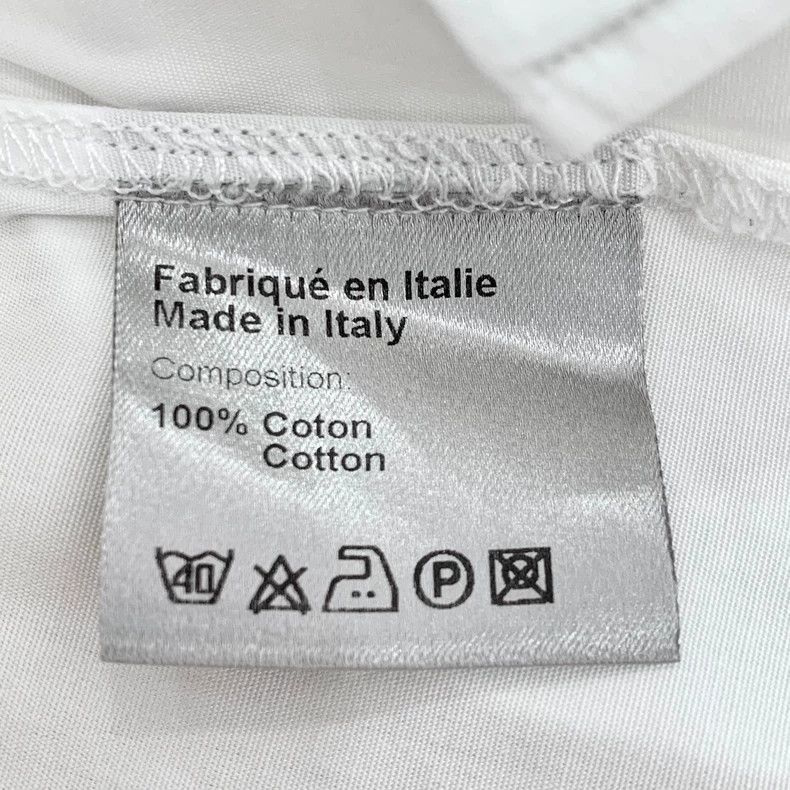 Dior Dior Size 39 White little bee embroidered cotton long-sleev Size US XXS / EU 40 - 6 Thumbnail