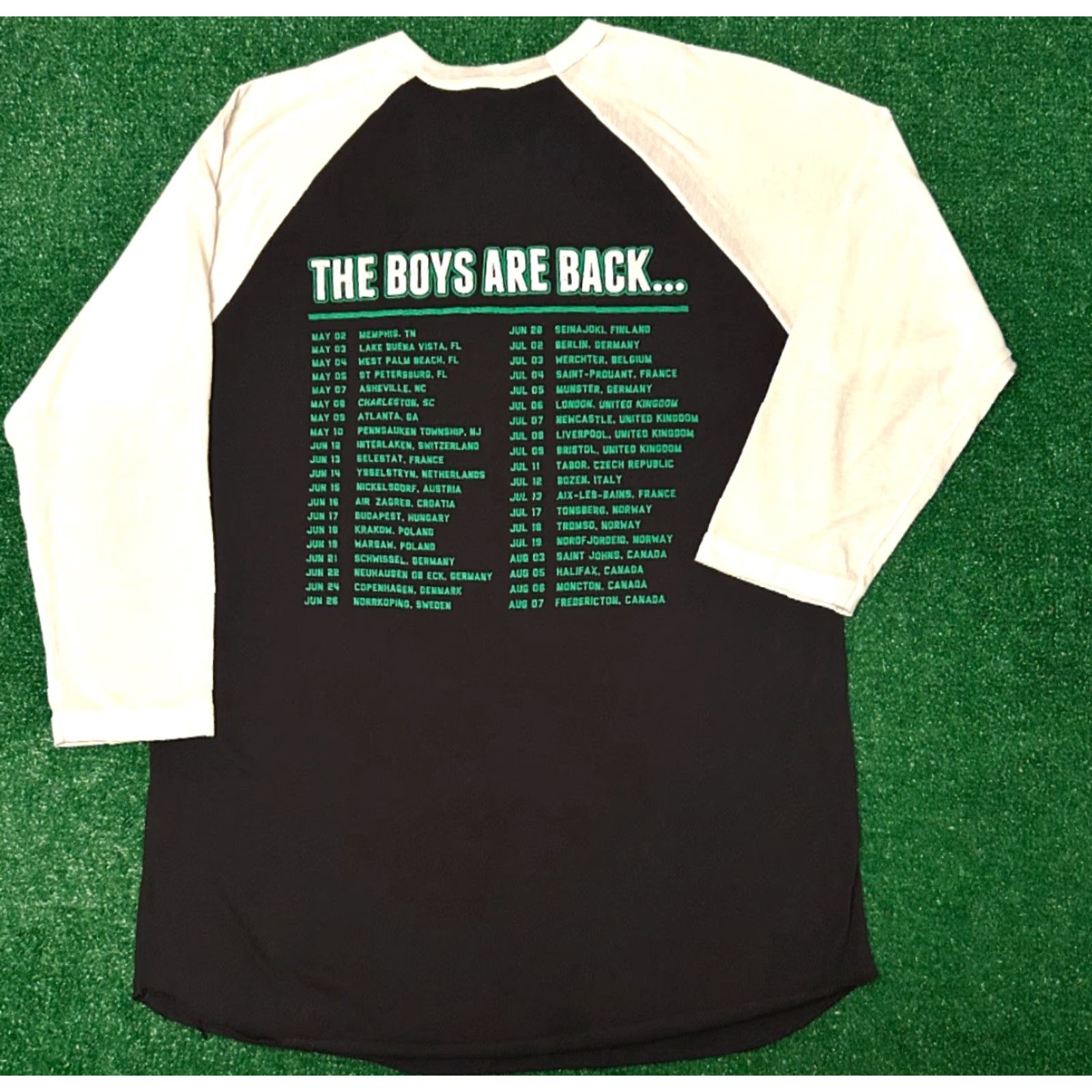 Vintage VINTAGE Dropkick Murphys Band Tee The Boys Are Back Tour Raglan Shirt Mens M Black 90s Rock Concert Mens Size US M / EU 48-50 / 2 - 2 Thumbnail