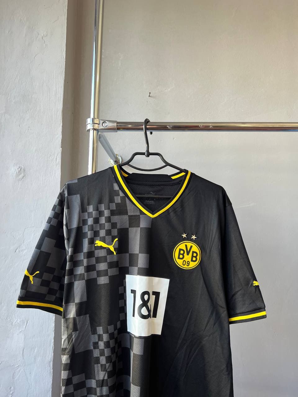 Puma 2022/23 BORUSSIA DORTMUND AWAY SOCCER JERSEY FOOTBALL SHIRT Size US XXL / EU 58 / 5 - 3 Thumbnail