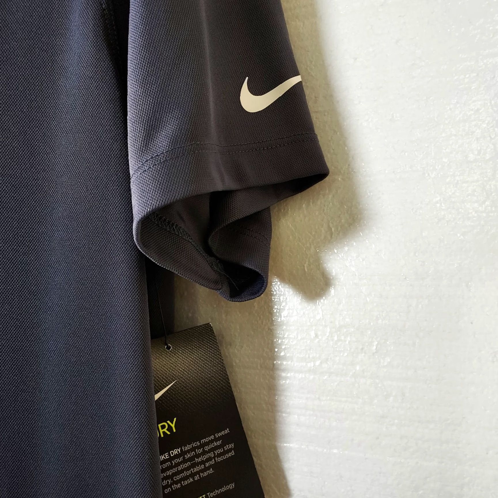 Nike Nike Dri-Fit Golf Polo Shirt Mens L Blue Nike Golf Polo Size US L / EU 52-54 / 3 - 3 Thumbnail