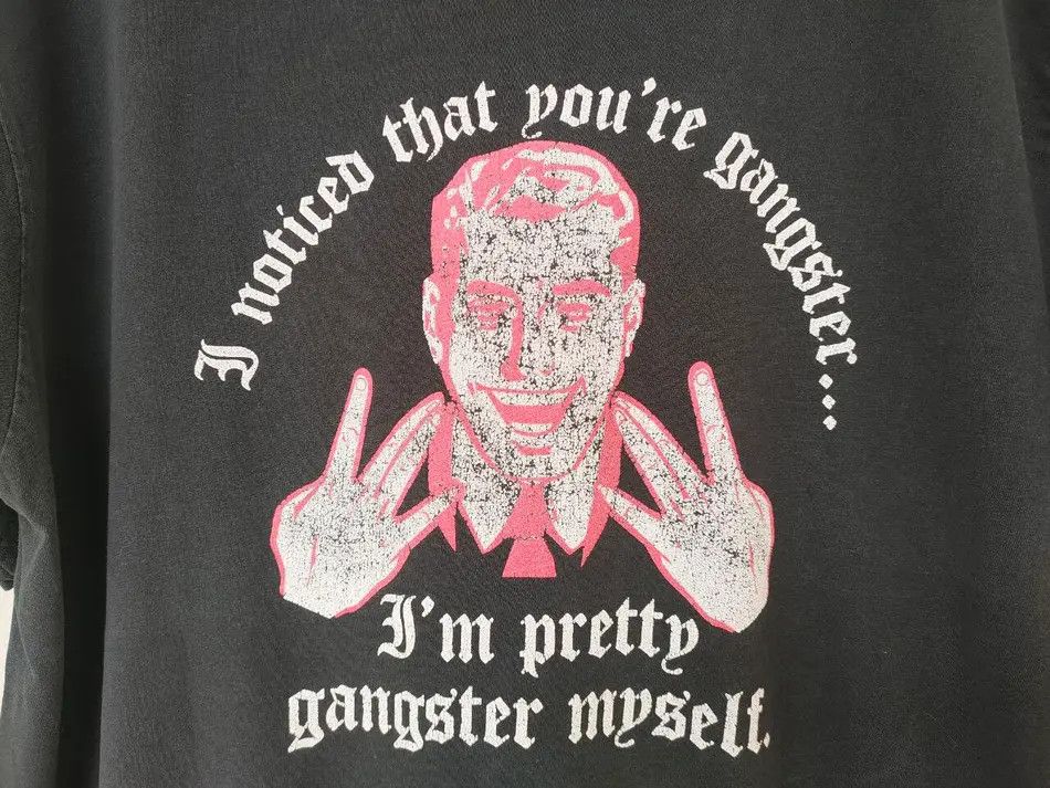 Gangster Doodles Vintage Gangster Humor T Size US L / EU 52-54 / 3 - 2 Thumbnail