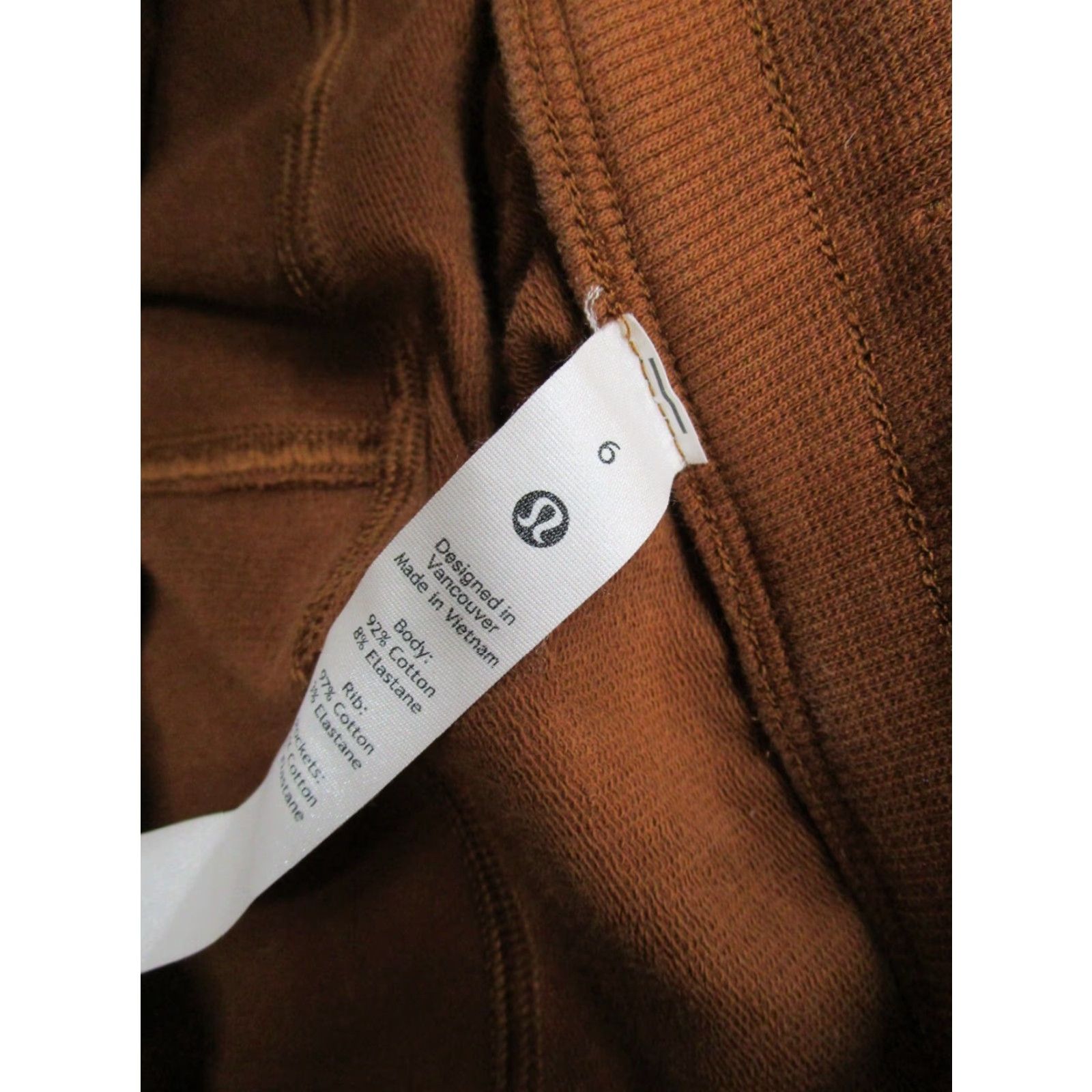 Lululemon Lululemon Brown Jogger Pants Women's Size 6 Drawstring Tapered Workout Size 28" / US 6 / IT 42 - 4 Thumbnail