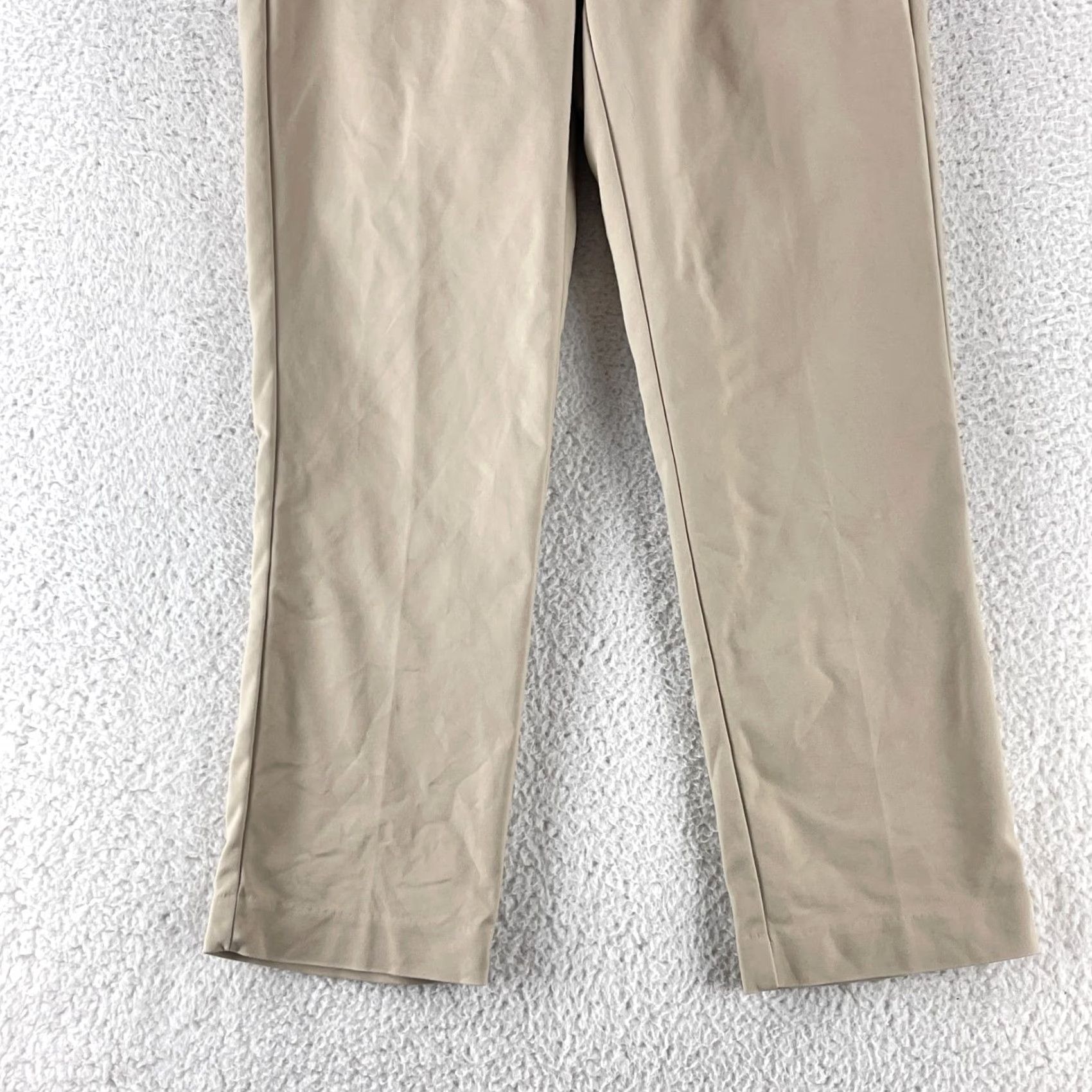 J. Jill J. Jill Straight Leg Pants Womens Size 10 Beige Pleated Mid-Rise Elastic Waist Pants Womens Size 10 Beige Mid-Rise Elastic Waist Straight Leg J. Jill Size 32" / US 10 / IT 46 - 3 Thumbnail