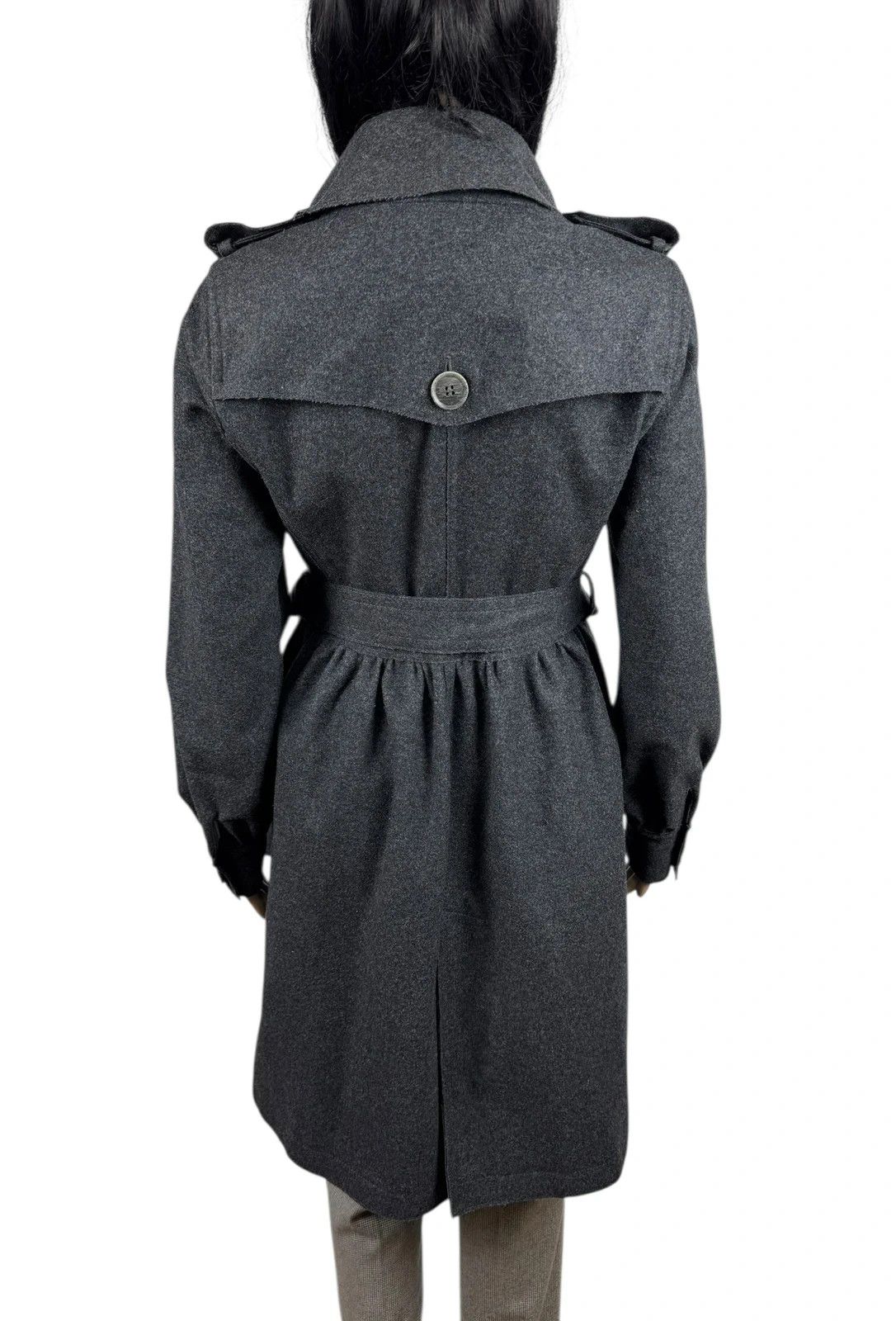 Burberry Thomas Burberry Trench Coat Wool Cashmere Belted size XS Size XS / US 0-2 / IT 36-38 - 12 Thumbnail
