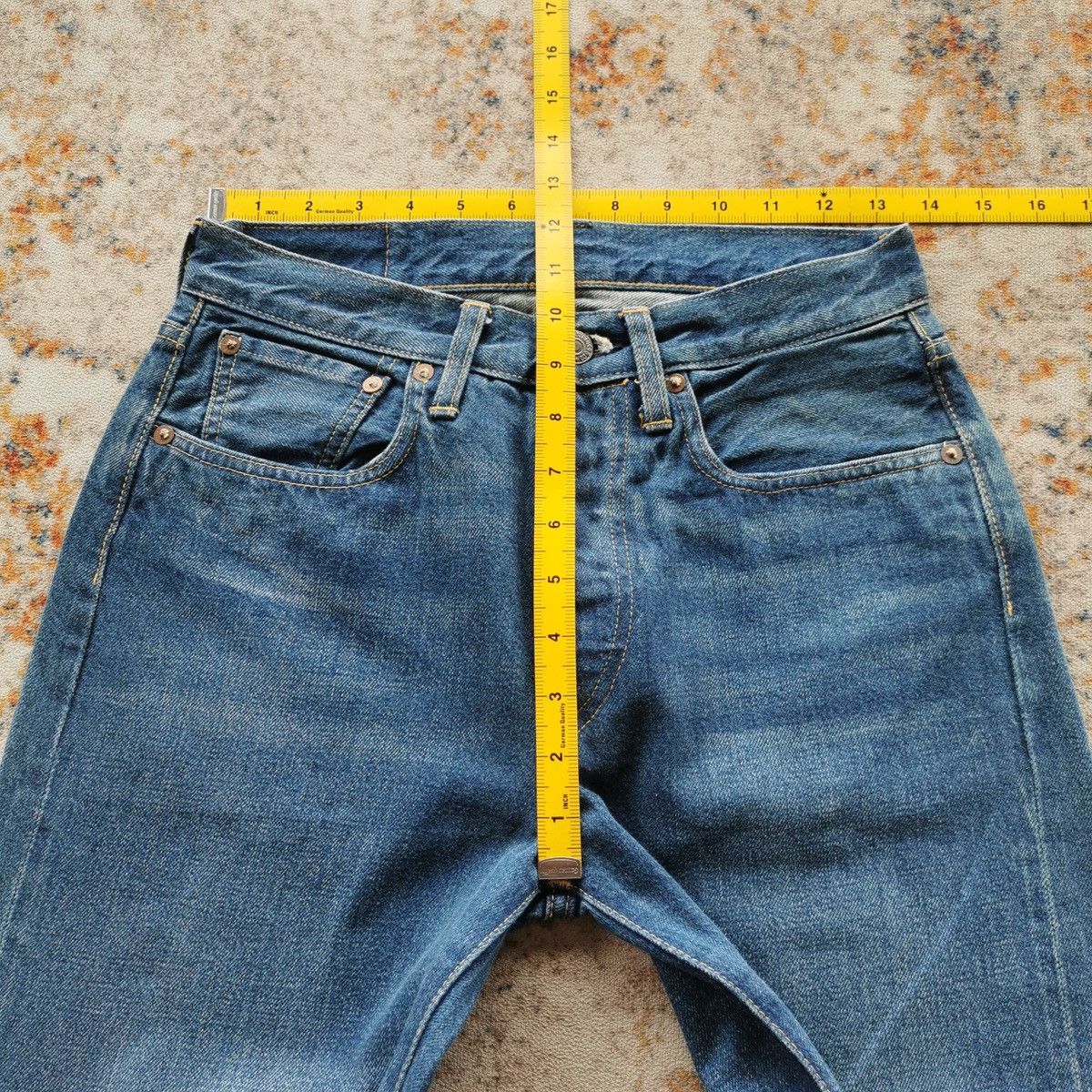 Levi's Vintage Clothing × Self Edge Lvc Levis Vintage Clothing Lot 503BXX Selvedge Denim Jeans Size US 27 - 13 Thumbnail
