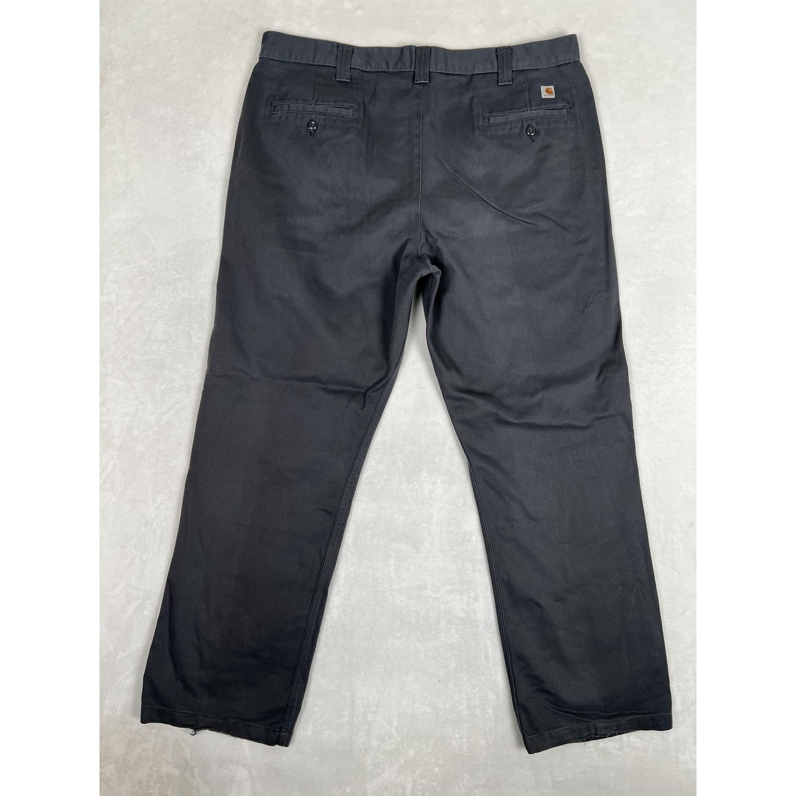 Carhartt VTG Carhartt Pants Mens 40x32 Gray Relaxed Fit Chino Straigh Size US 40 / EU 56 - 9 Thumbnail