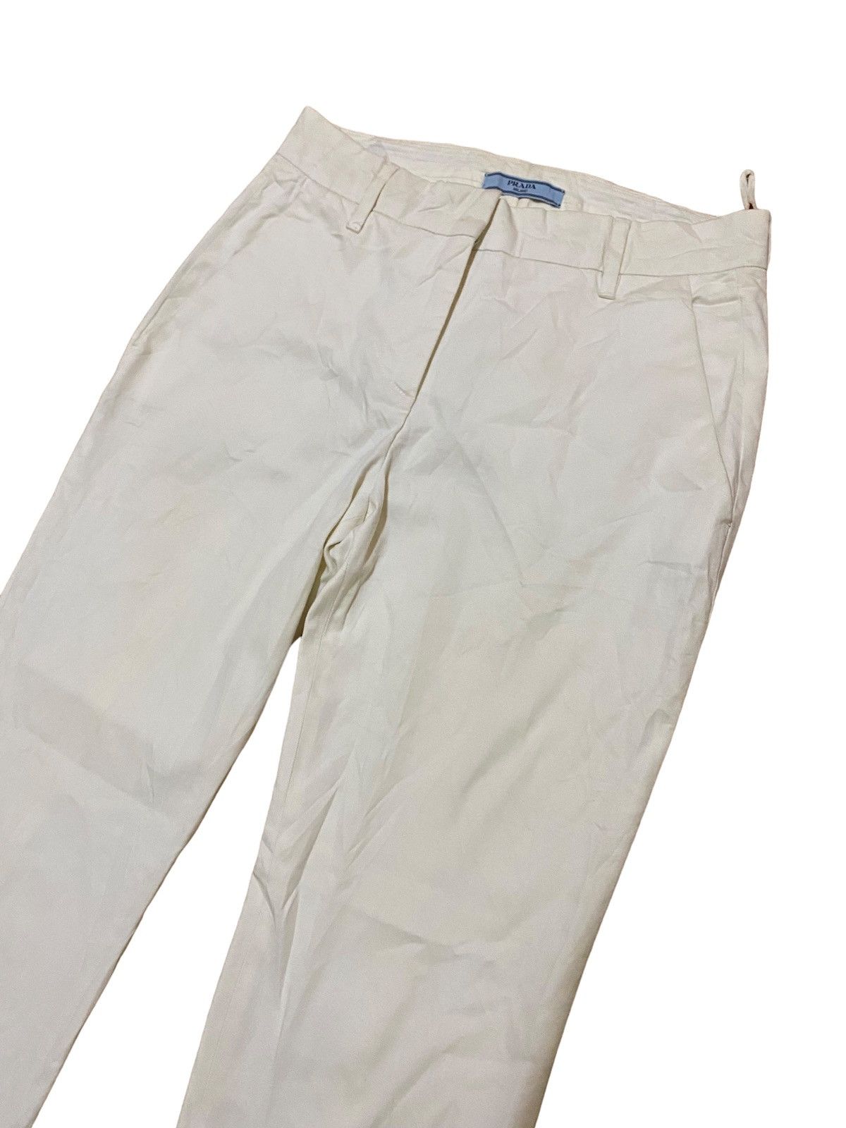 Prada 💥Prada Milano Chino Pant Size 26" / US 2 / IT 38 - 3 Thumbnail