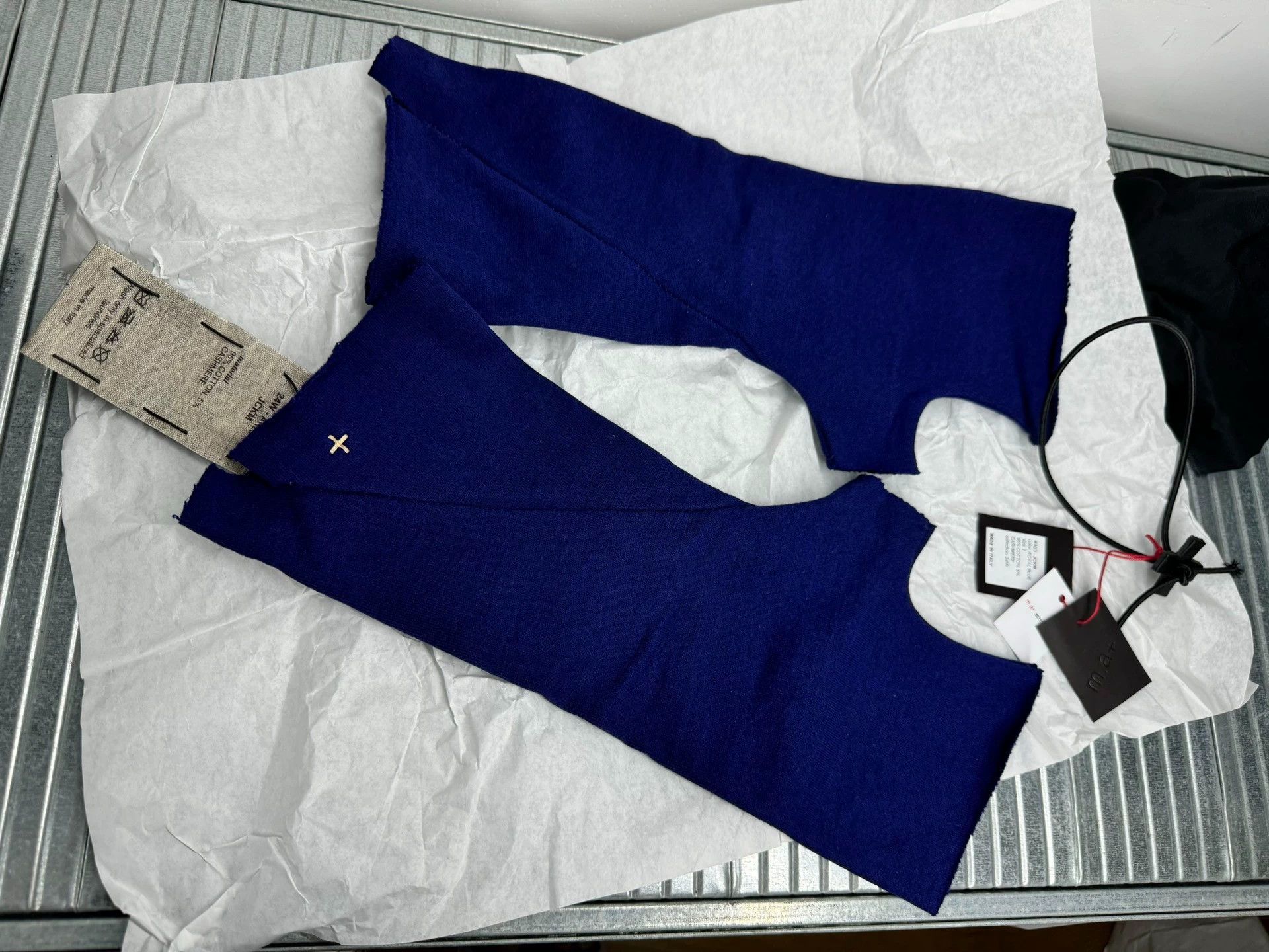 Ma+ m.a+ ROYAL BLUE gloves AH23-JCKM L Size ONE SIZE - 1 Thumbnail