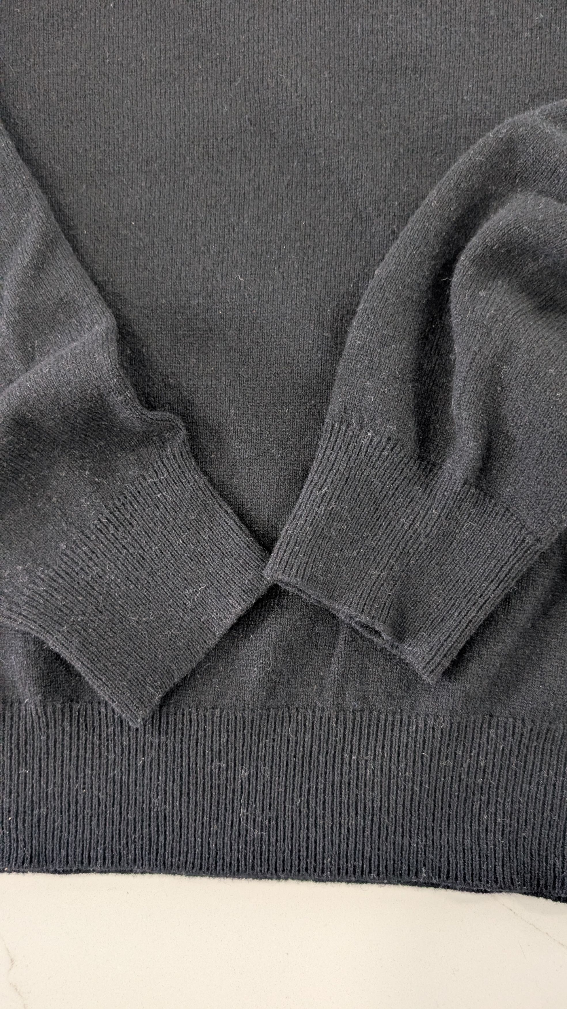 Gucci Gucci Logo Sleeve Patch Cashmere Sweater - Black - Size S Size US S / EU 44-46 / 1 - 4 Thumbnail