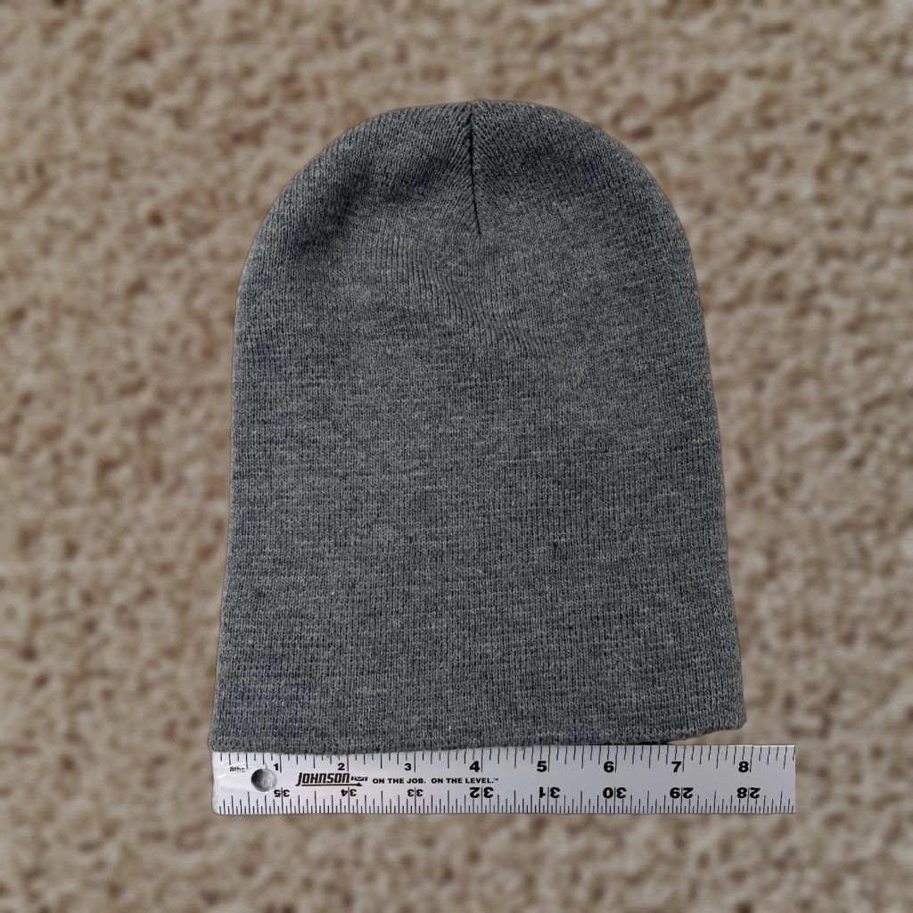 Walmart Walmart Beanie Hat Adult One Size Gray Knit Acrylic Snow Ski Casual Unisex Size ONE SIZE - 1 Thumbnail