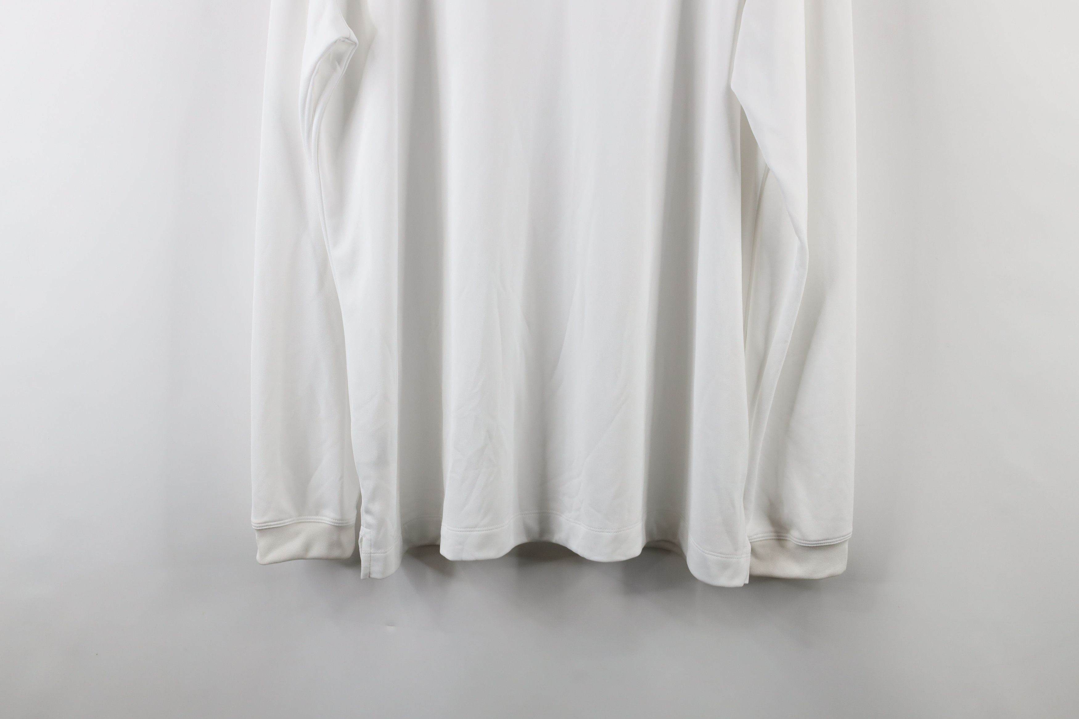 Nike × Vintage Vintage Nike Golf Scott Mini Swoosh Mock Neck T-Shirt White Size US XL / EU 56 / 4 - 9 Thumbnail