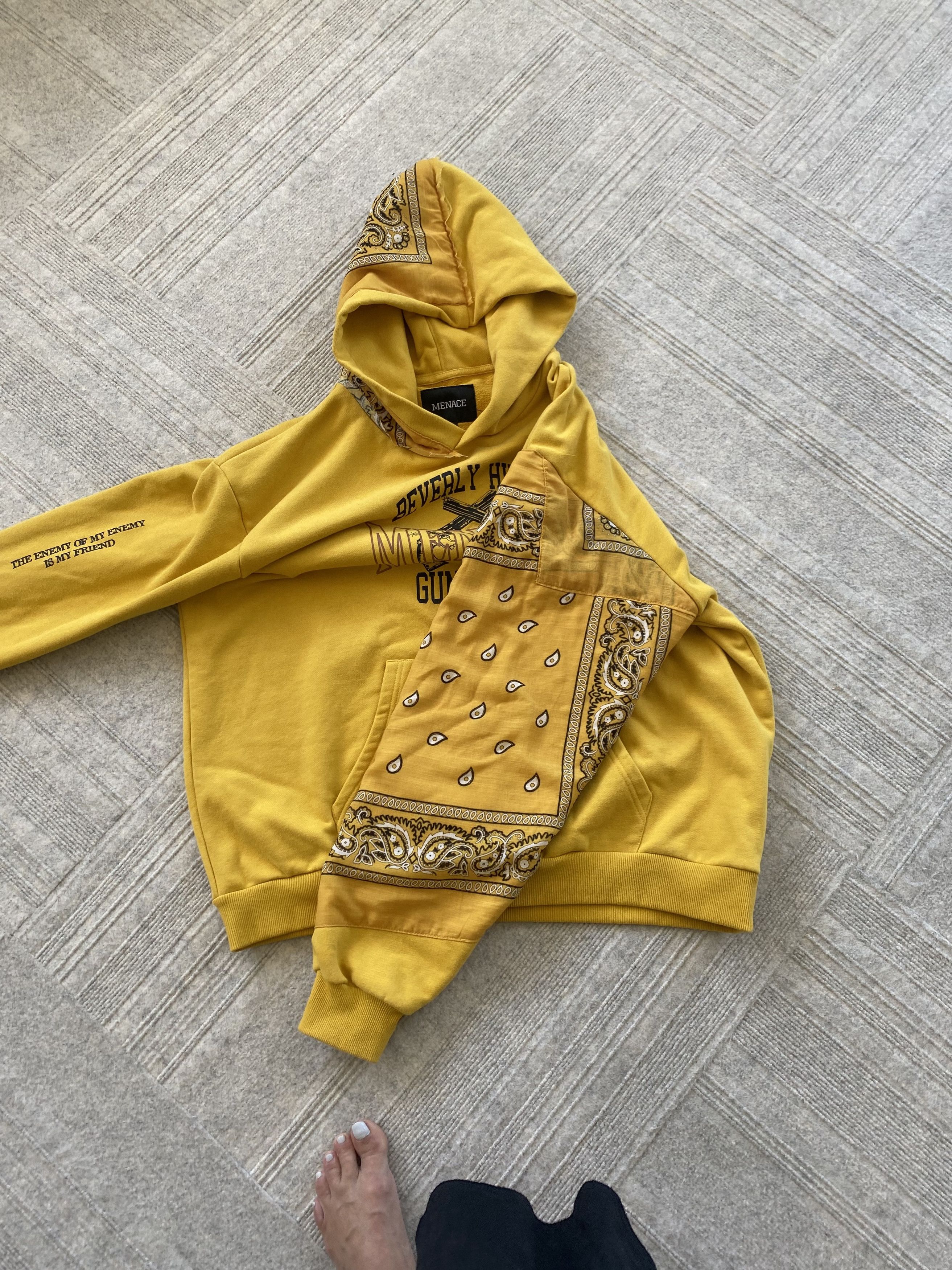 Menace Menace Beverly Hills Gun Range Bandana Hoodie Size US M / EU 48-50 / 2 - 4 Thumbnail