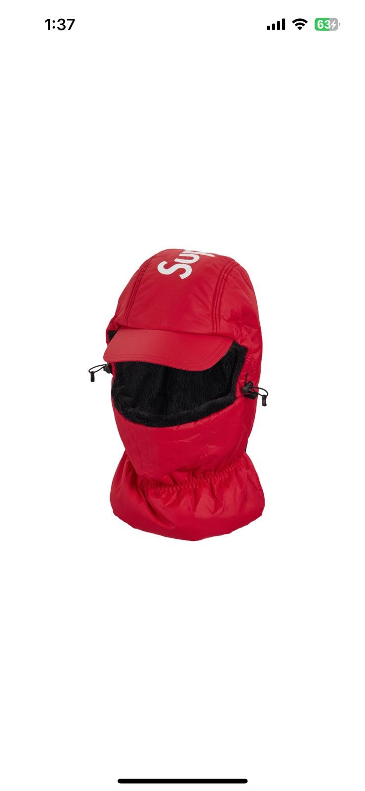 Supreme Supreme Cordura Puffer Balaclava Size ONE SIZE - 2 Thumbnail