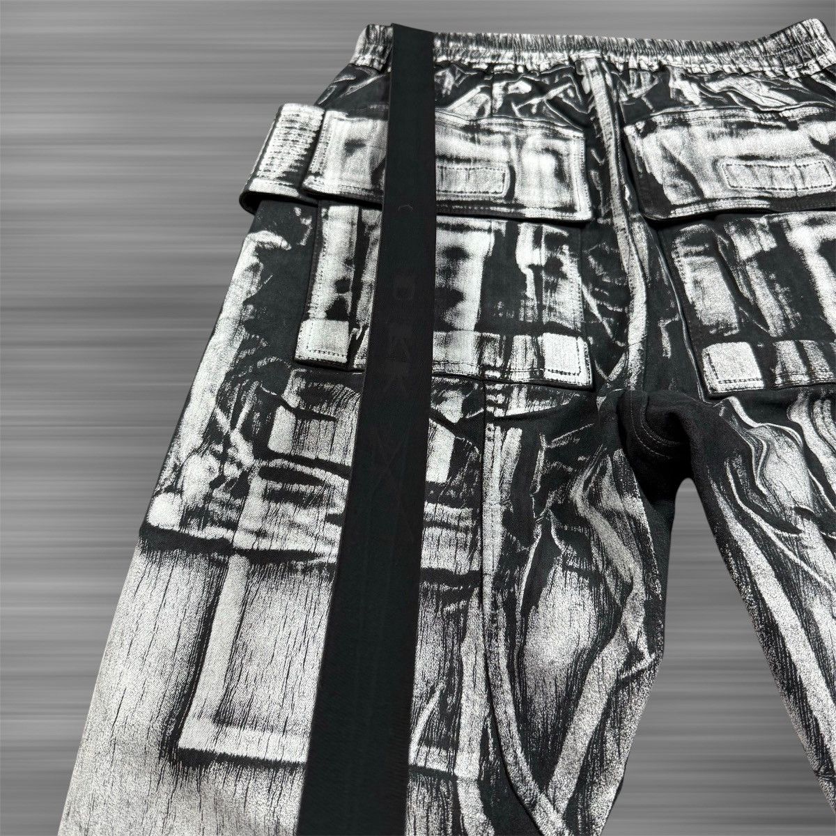 Rick Owens Drkshdw Rick Owens Drkshdw White waxed Sweatpants Size US 32 / EU 48 - 5 Thumbnail
