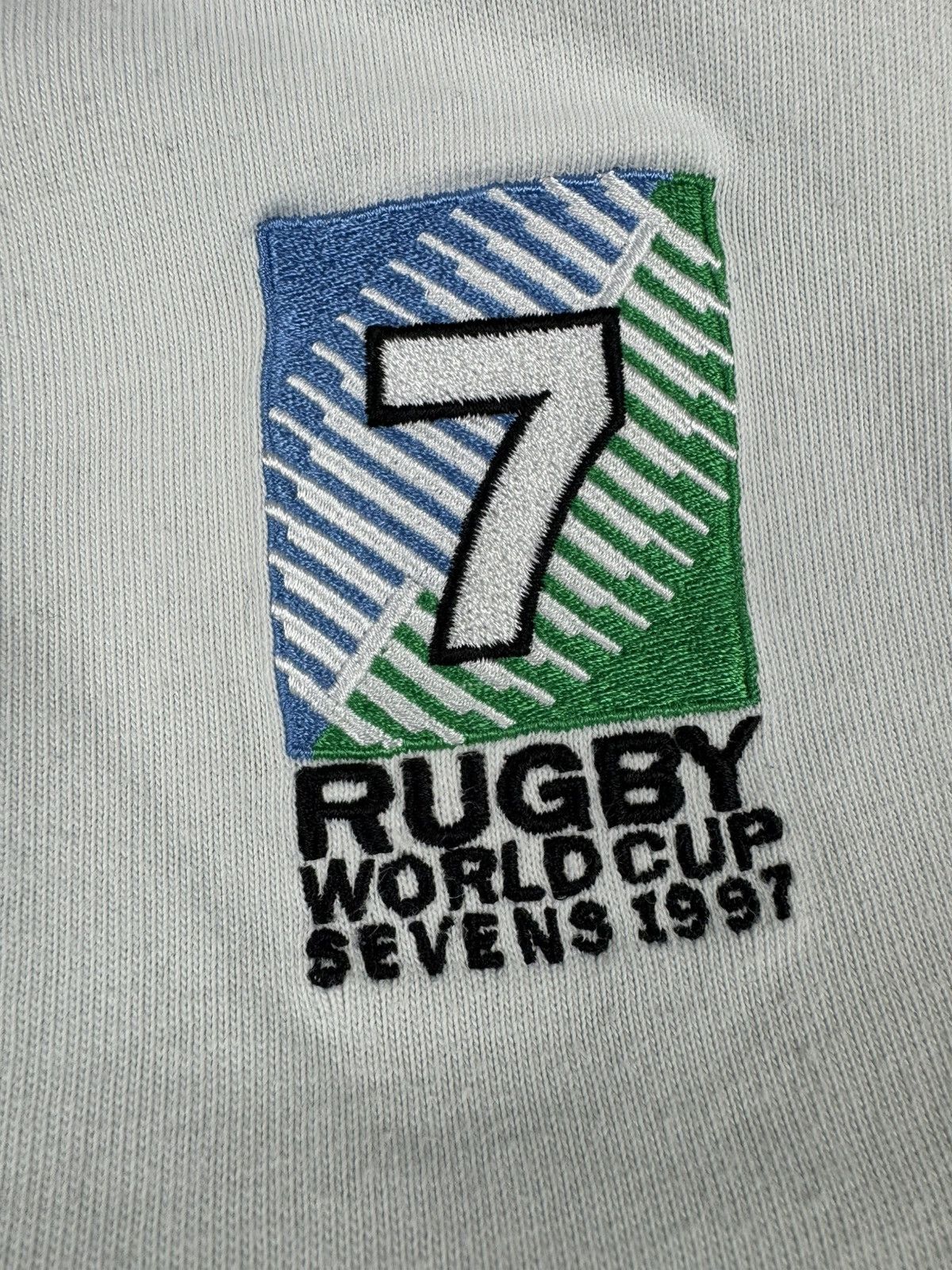 Canterbury of New Zealand Rare Vintage 1997 Rugby World Cup hong kong rugby jersey tee Size US XL / EU 56 / 4 - 7 Thumbnail