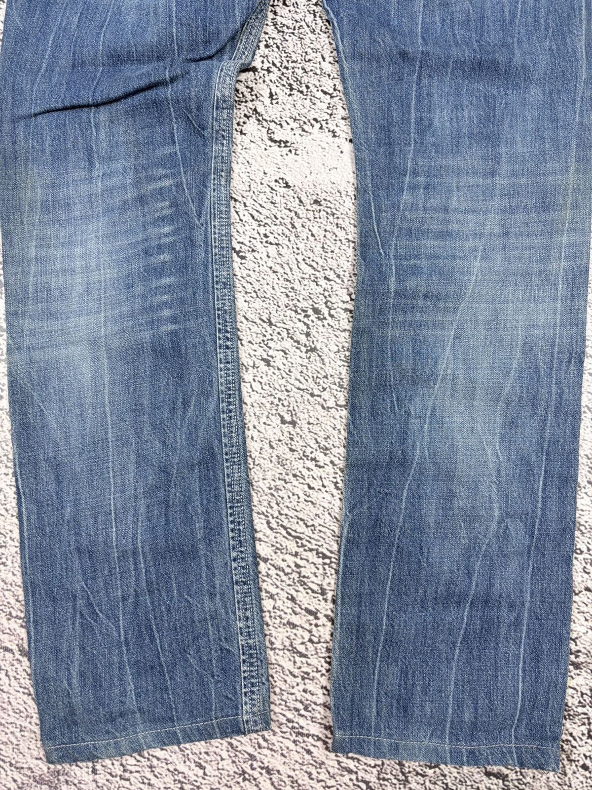 Diesel Diesel Thavar 008QL Distressed DNA Slim Skinny Jeans 31x32 Size US 31 - 13 Thumbnail