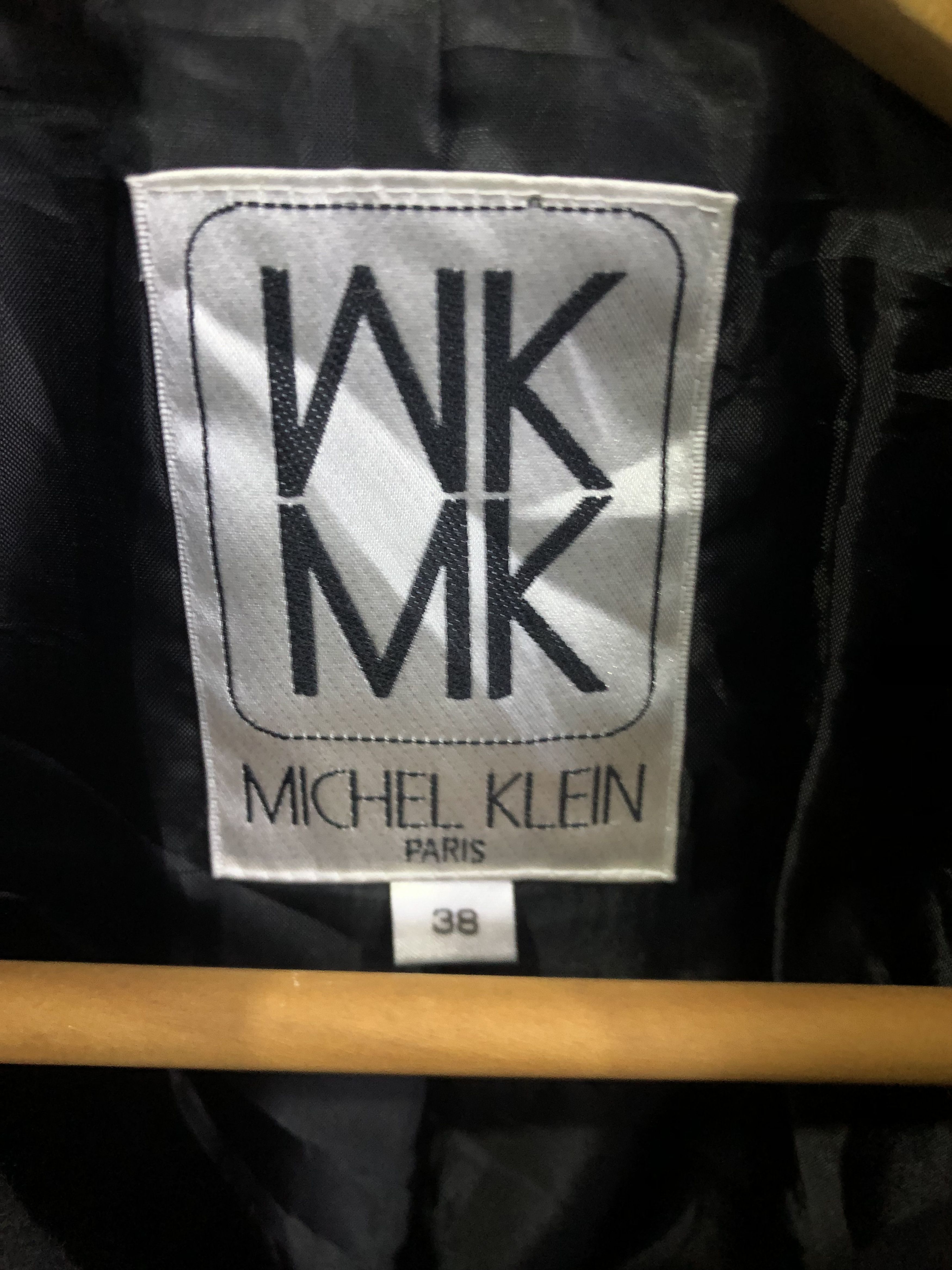 Michel Klein Michel Klein Paris Women’s Wool Peacoat Jacket Size XS / US 0-2 / IT 36-38 - 7 Thumbnail