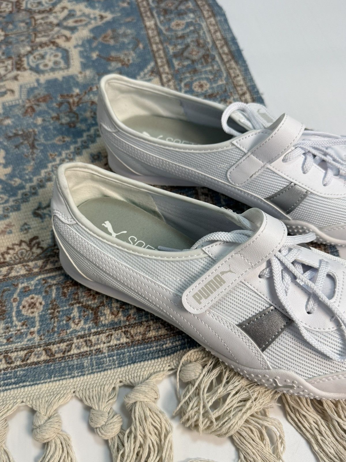 Puma Puma Bella V Japanese Y2K Flat Sneakers Shoes Size EU 41 Size US 10 / IT 40 - 2 Thumbnail