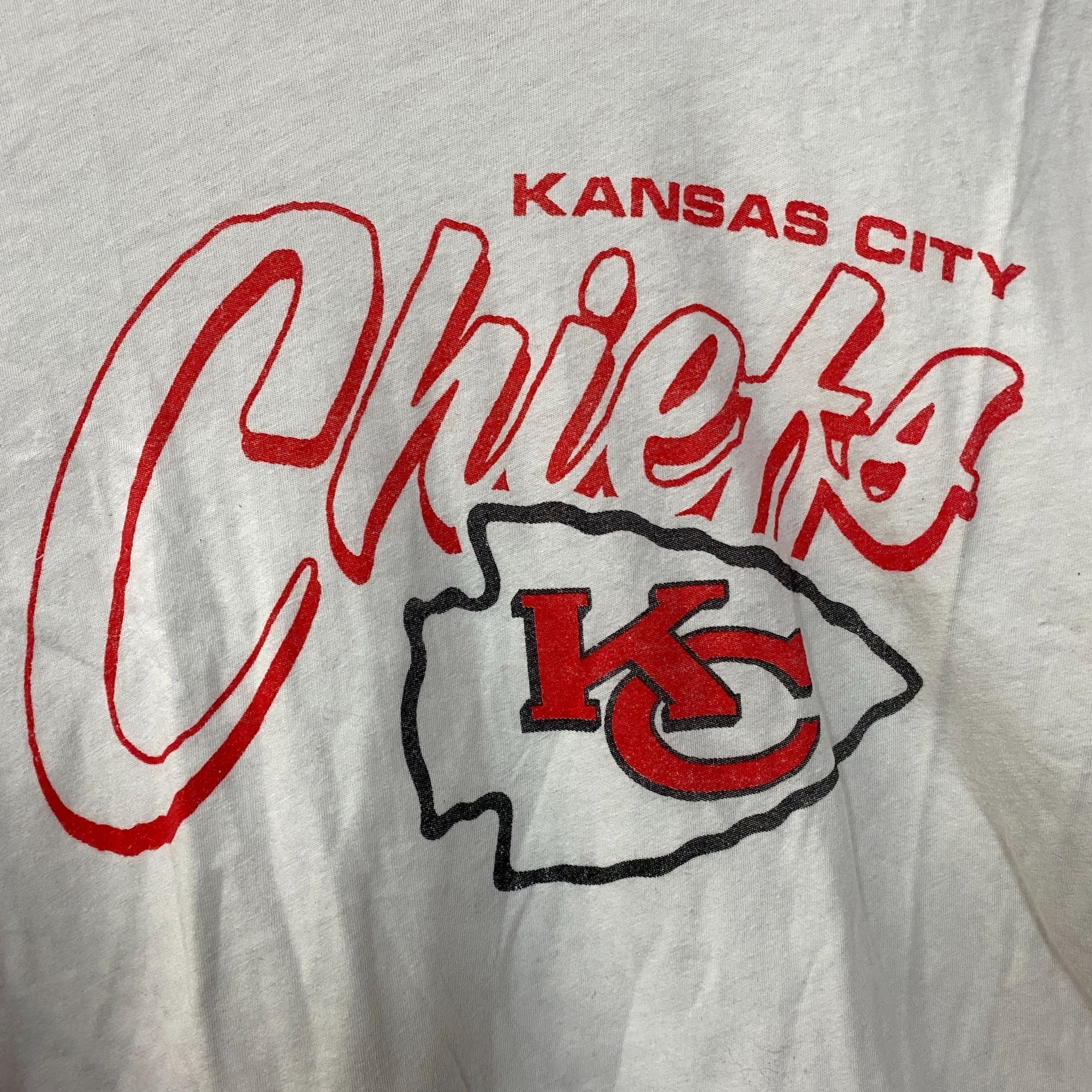 Junk Food Junk Food NFL Kansas City Chiefs Long Sleeve Cropped T-Shirt Size M / US 6-8 / IT 42-44 - 2 Thumbnail