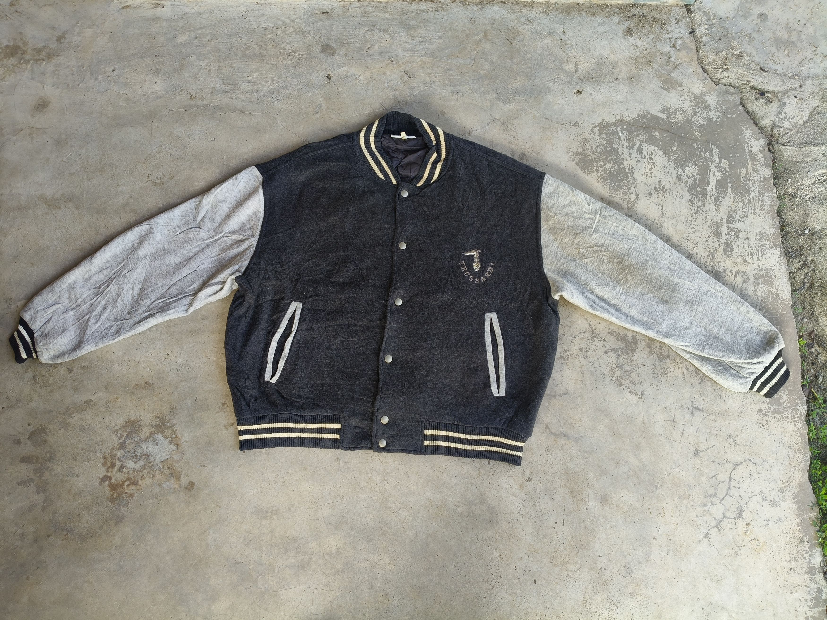 Trussardi Trussardi Varsity Jacket big Logo Size US L / EU 52-54 / 3 - 3 Thumbnail