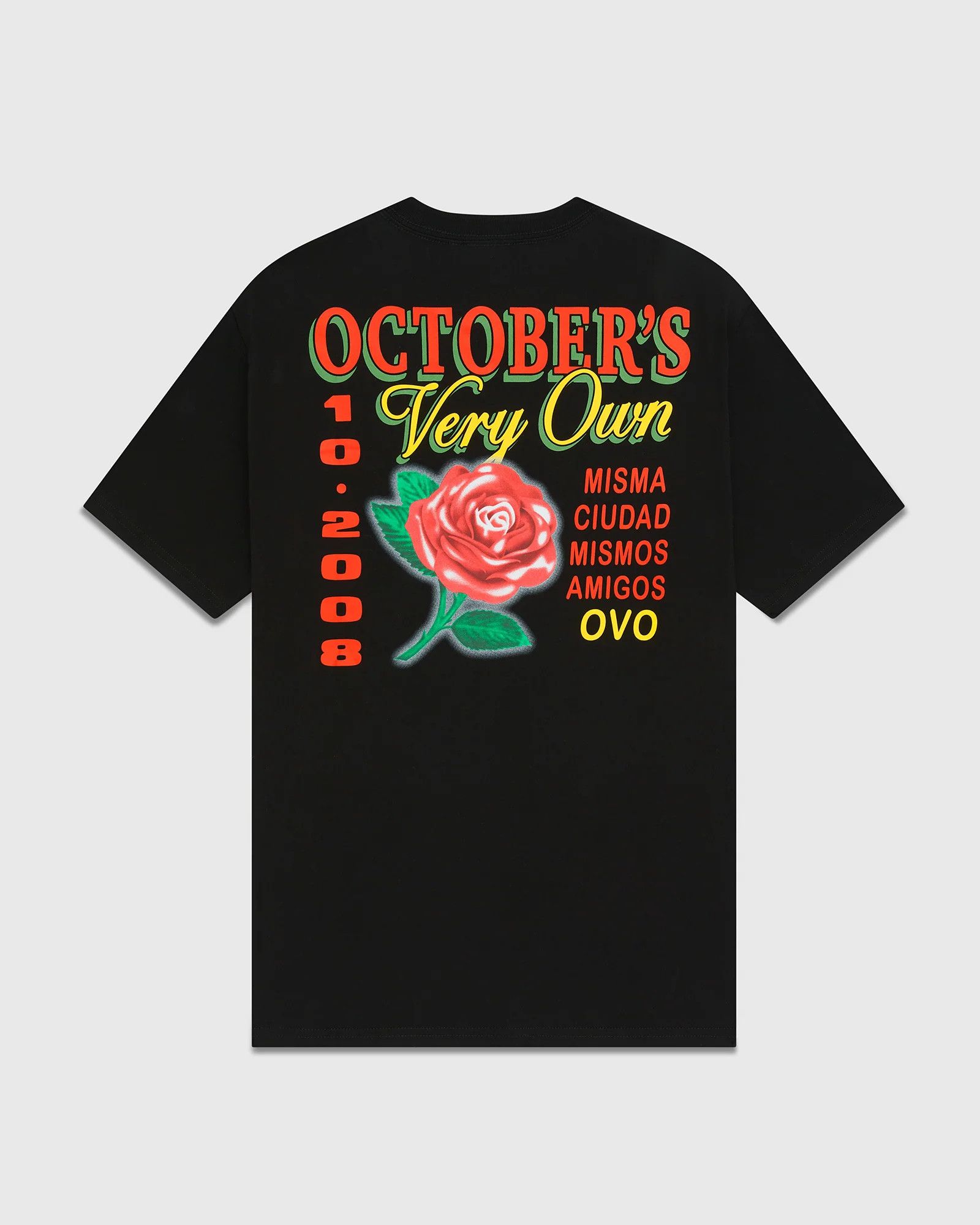 Drake *RARE* OVO SANDRA'S ROSE BLACK T-SHIRT TEE Size US XL / EU 56 / 4 - 3 Thumbnail