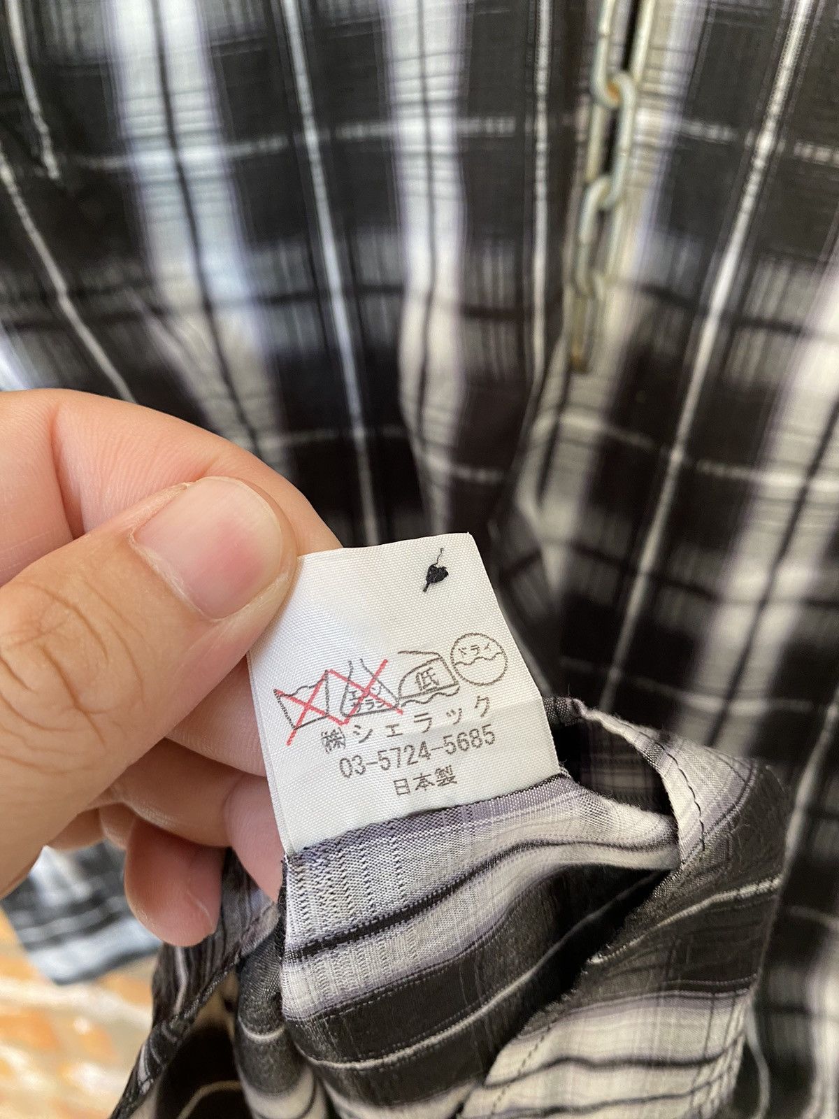 Japanese Brand × Obelisk × Shellac Shellac Japan Shadow gradian button up Size US M / EU 48-50 / 2 - 13 Thumbnail