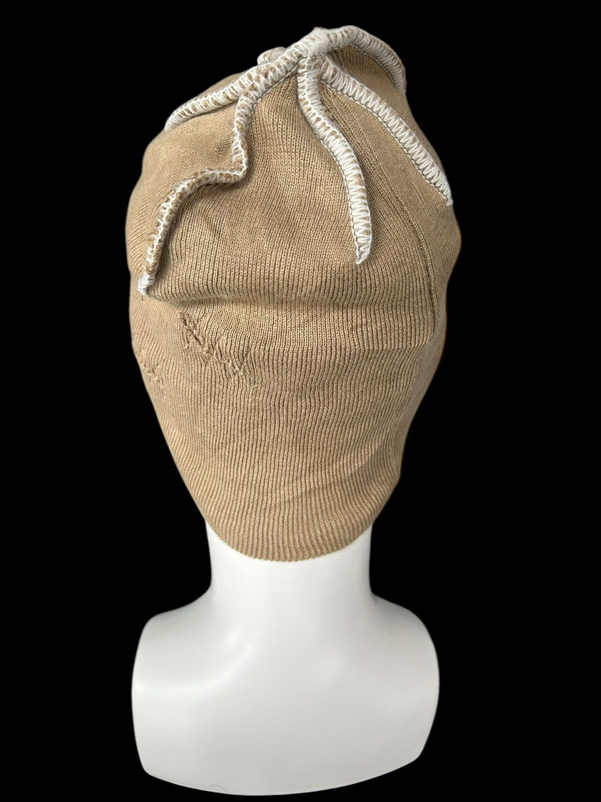 Japanese Brand × Kapital × Vintage Japanese Distressed Punk Style Beanie Hats Rare☠️☠️ Size ONE SIZE - 5 Thumbnail