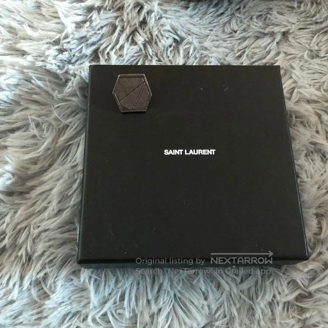 Saint Laurent Paris Saint Laurent SLP Brooch. Size ONE SIZE - 3 Thumbnail
