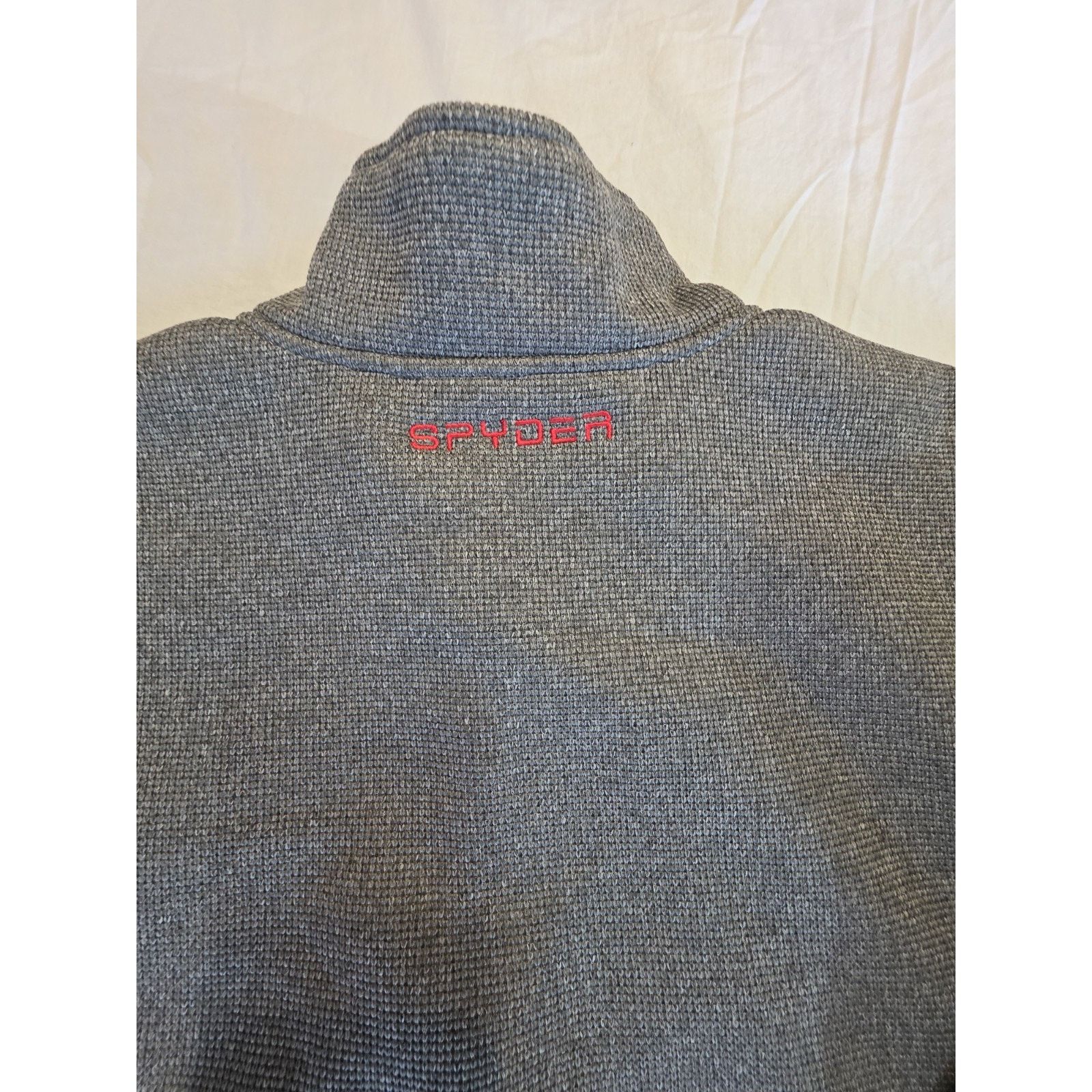 Spyder Spyder Full Zip Fleece Lined Grey Long sleeve Jacket Size US XL / EU 56 / 4 - 7 Thumbnail