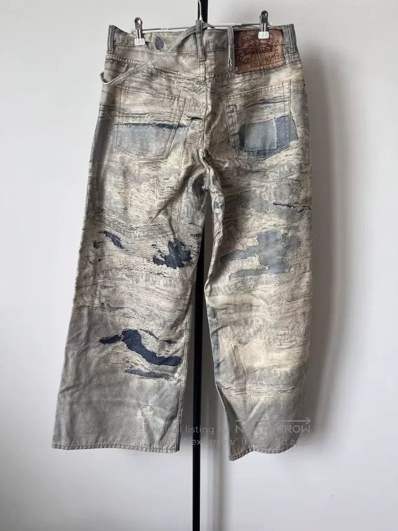 Acne Studios Acne Studios size 40 Low-Rise Straight-Leg Loose Distressed Size US 30 / EU 46 - 2 Thumbnail