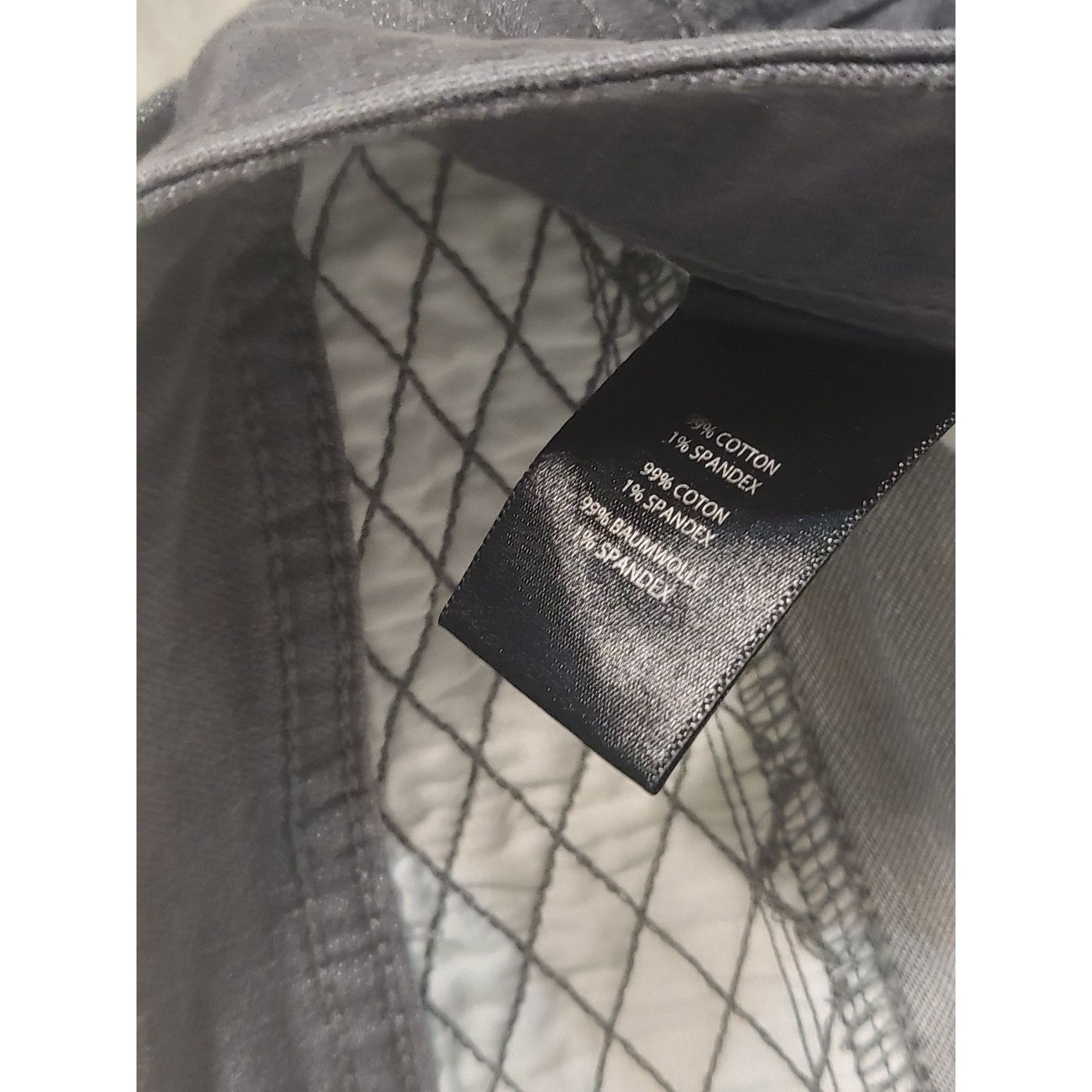 SKINGRAFT Skingraft Moto Jeans Women Sz 27 Charcoal Gray Straight Leg Size 27" / US 4 / IT 40 - 7 Thumbnail