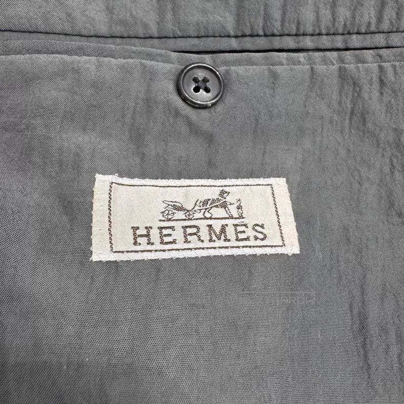 Hermes Hermes Nylon Blazer Jacket Size 54R - 2 Thumbnail