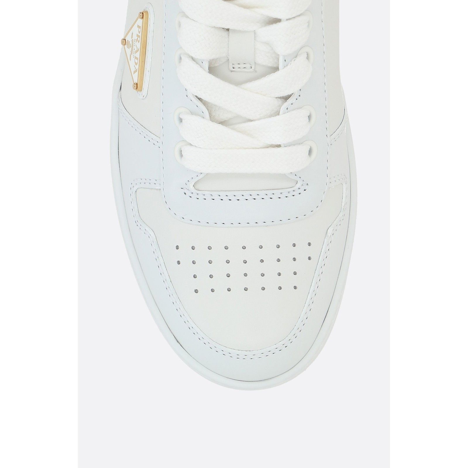 Prada PRADA Downtown Bold White Leather Sneakers New And Authentic Size US 10 / IT 40 - 4 Thumbnail
