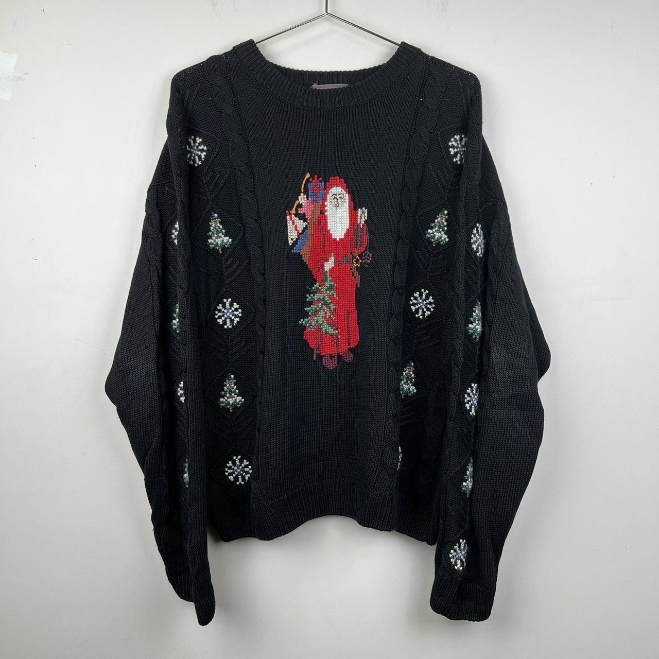 Woolrich Woolen Mills Vintage Woolrich Christmas Sweater with Santa Claus Design Size US L / EU 52-54 / 3 - 1 Thumbnail